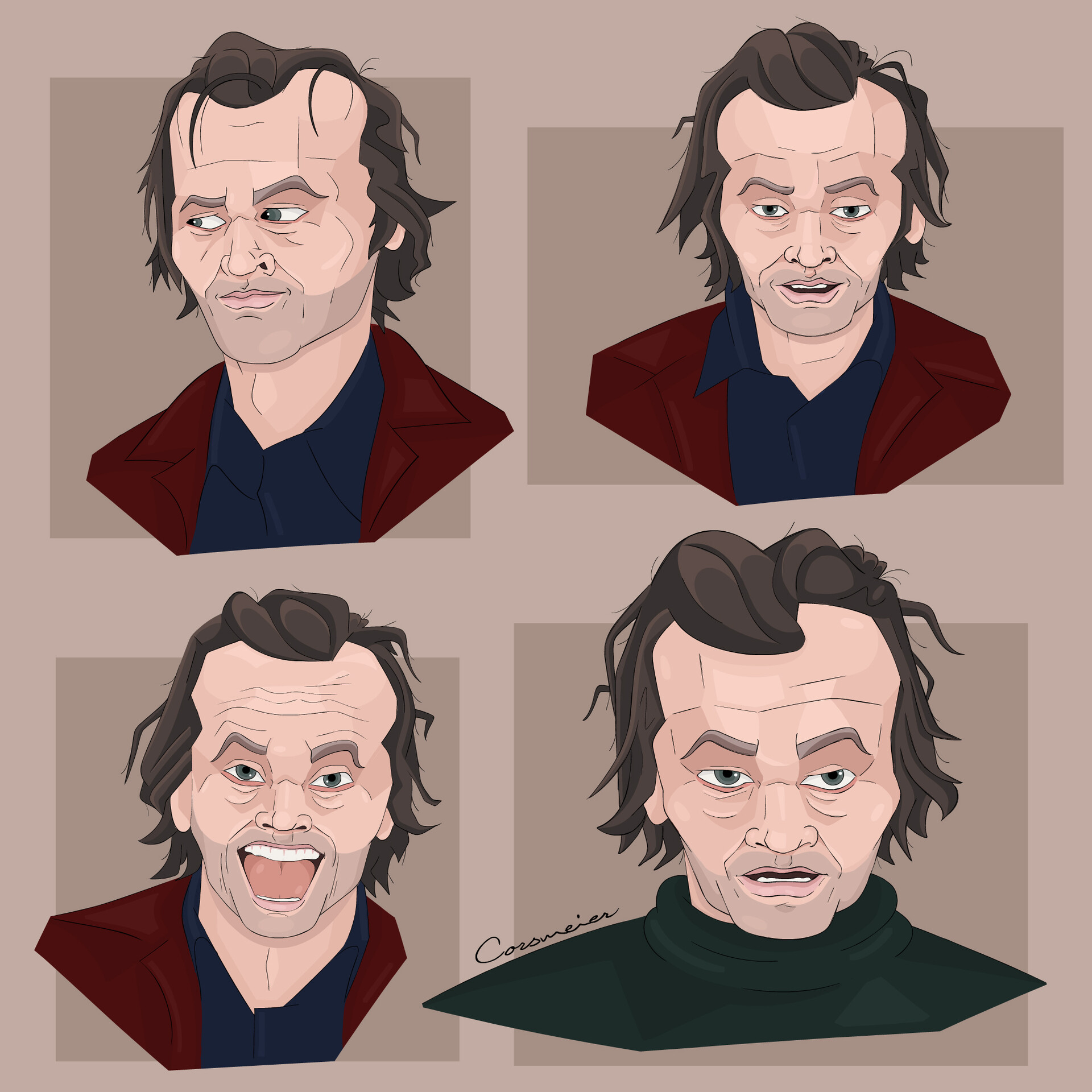 ArtStation Jack Torrance