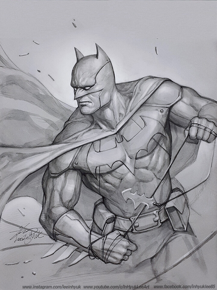 Batman and The Joker Pencil Sketch..... | Naruto sketch, Dc comics batman,  Joker