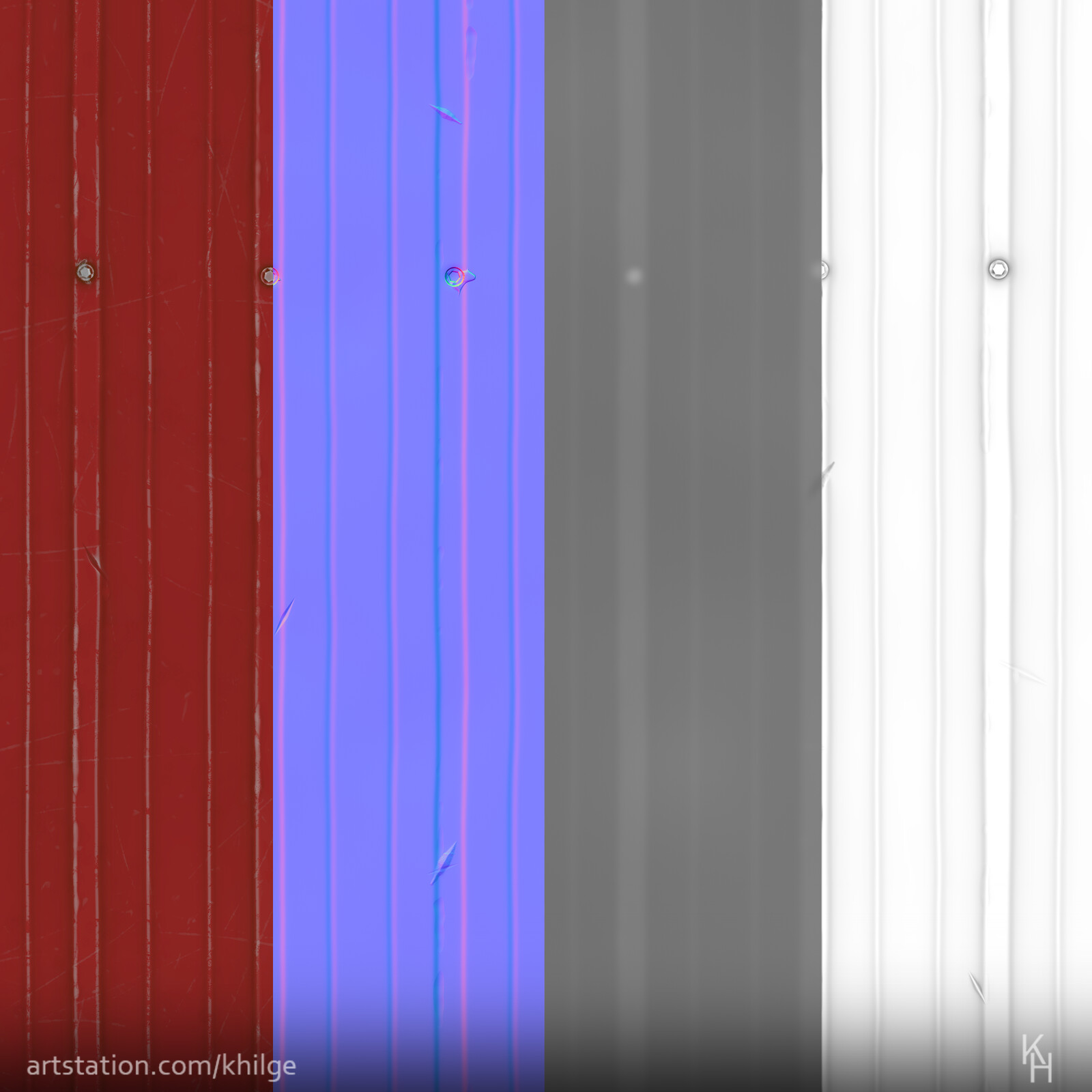 Colour/Normal/Height/AO