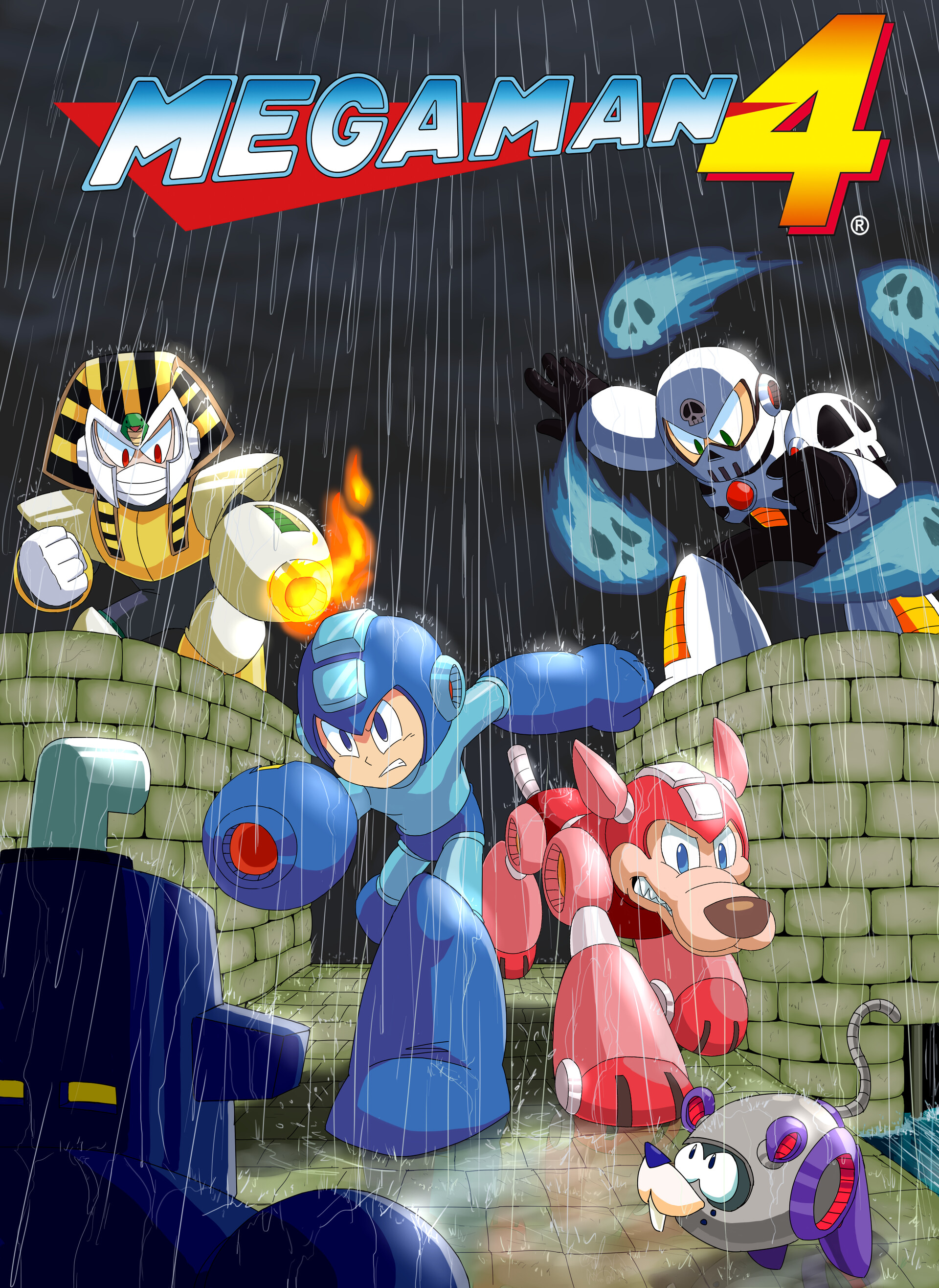 ArtStation - Rockman 4