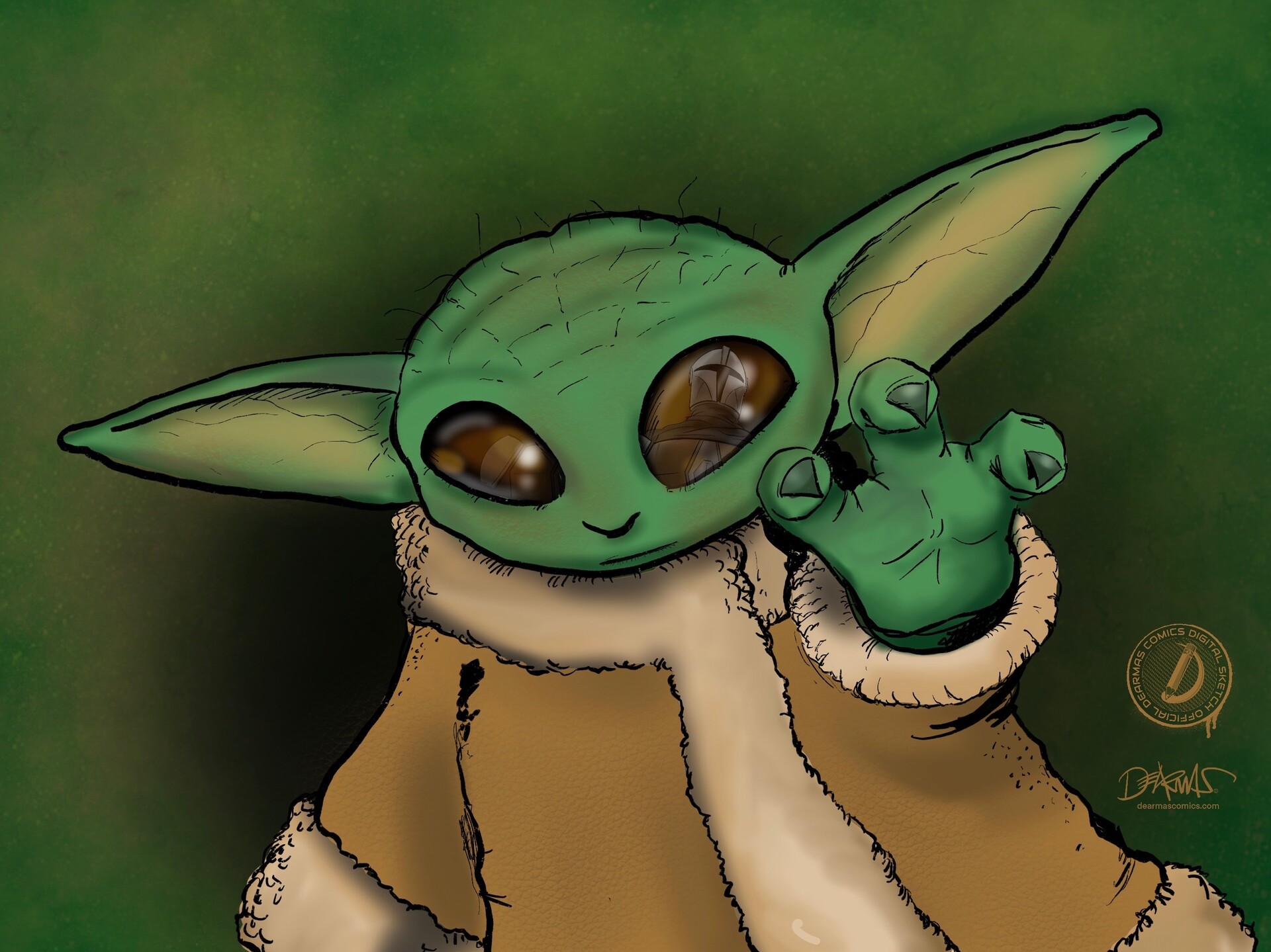 Artstation Baby Yoda
