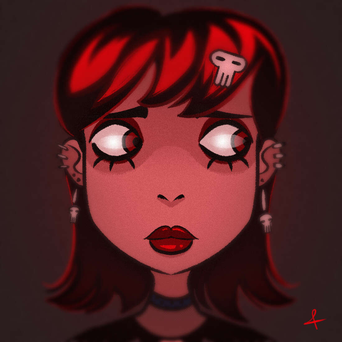 ArtStation - Red Girl