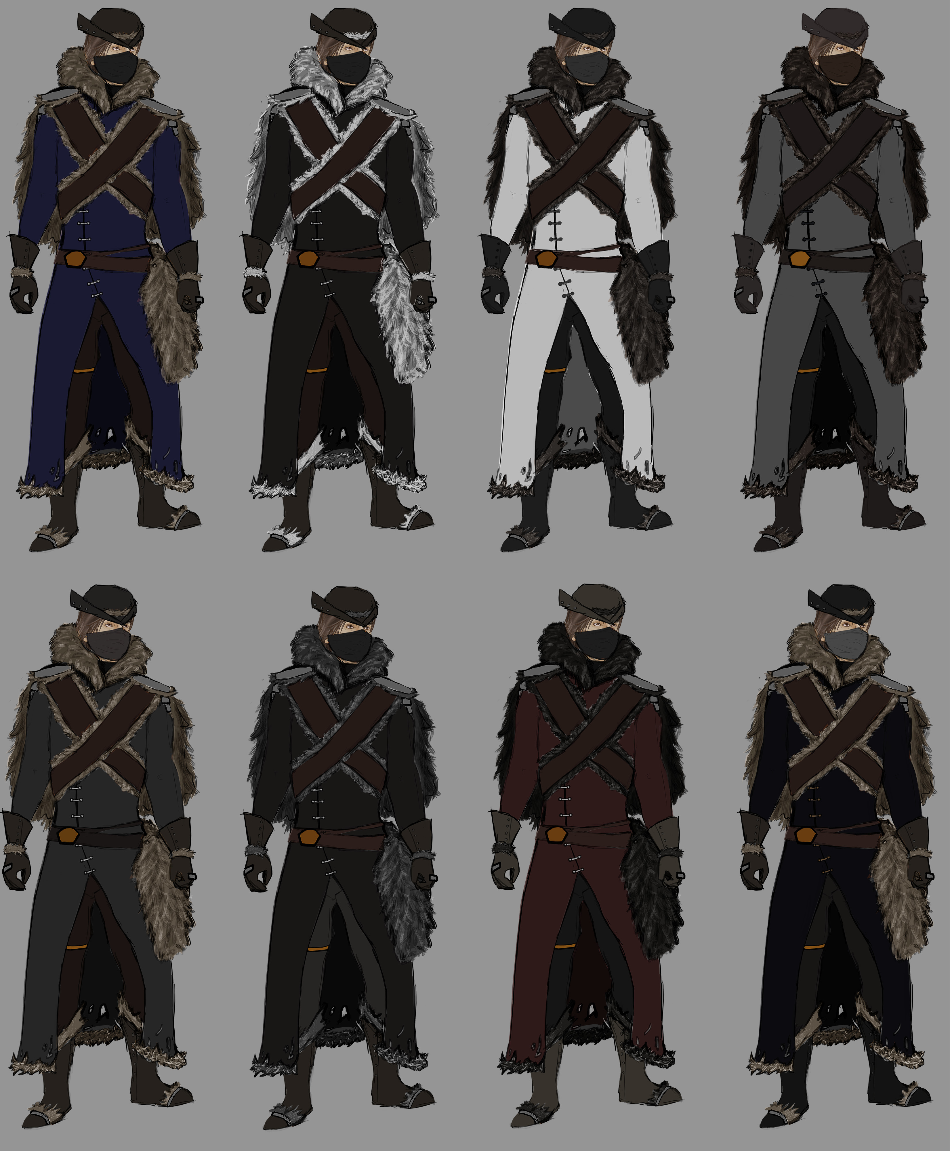 Colour Variations.