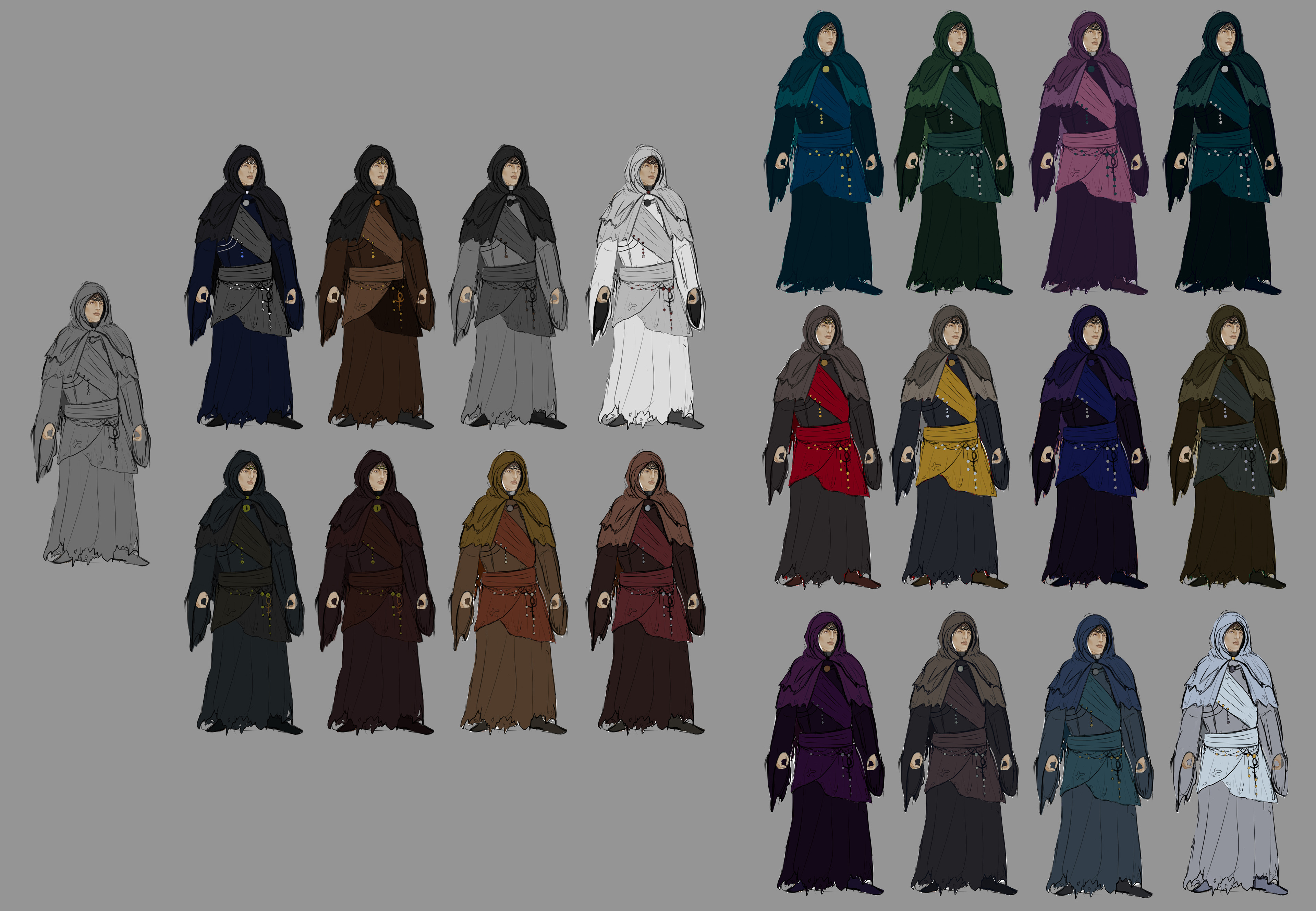 Colour Variations. 