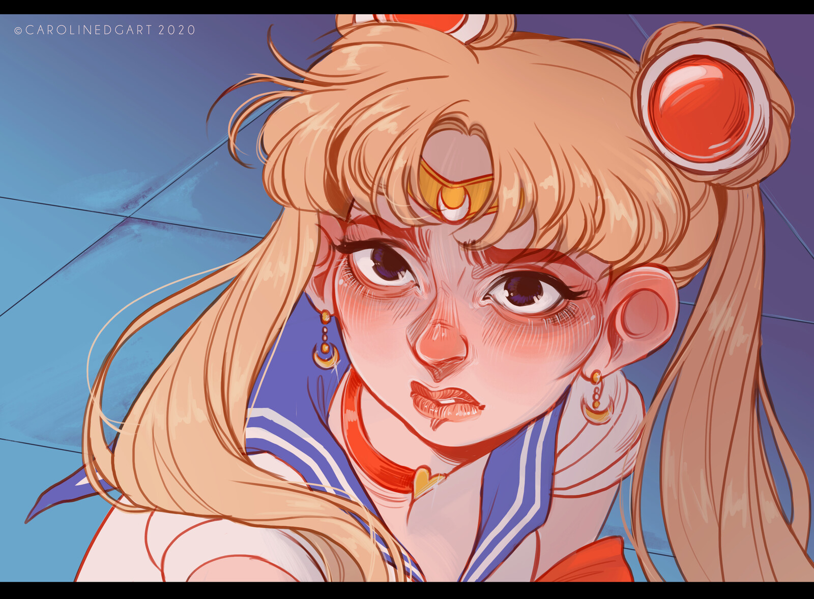Artstation Sailor Moon Caroline De Geeter