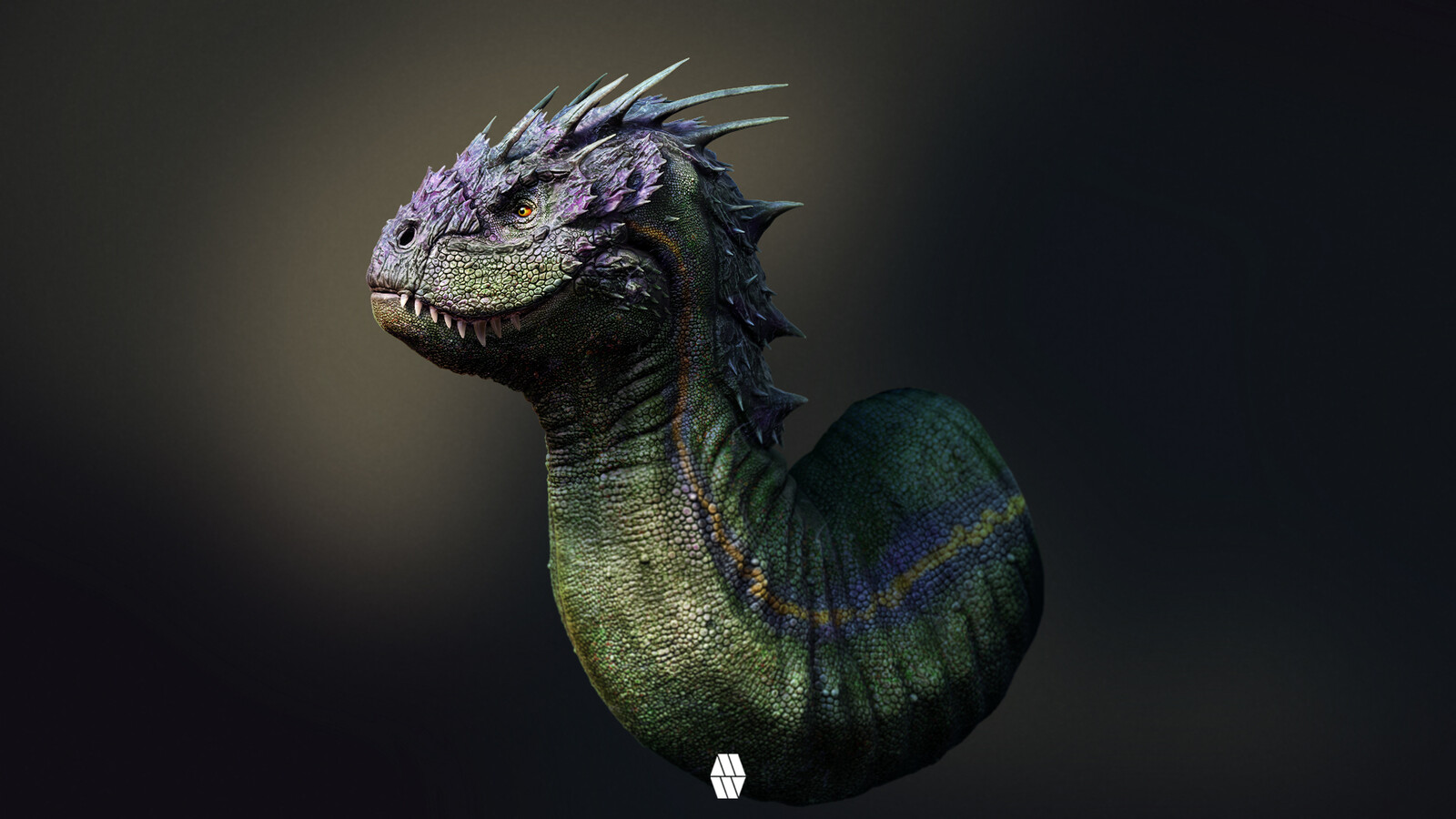 Dragon Bust Concept.... Personal Project 