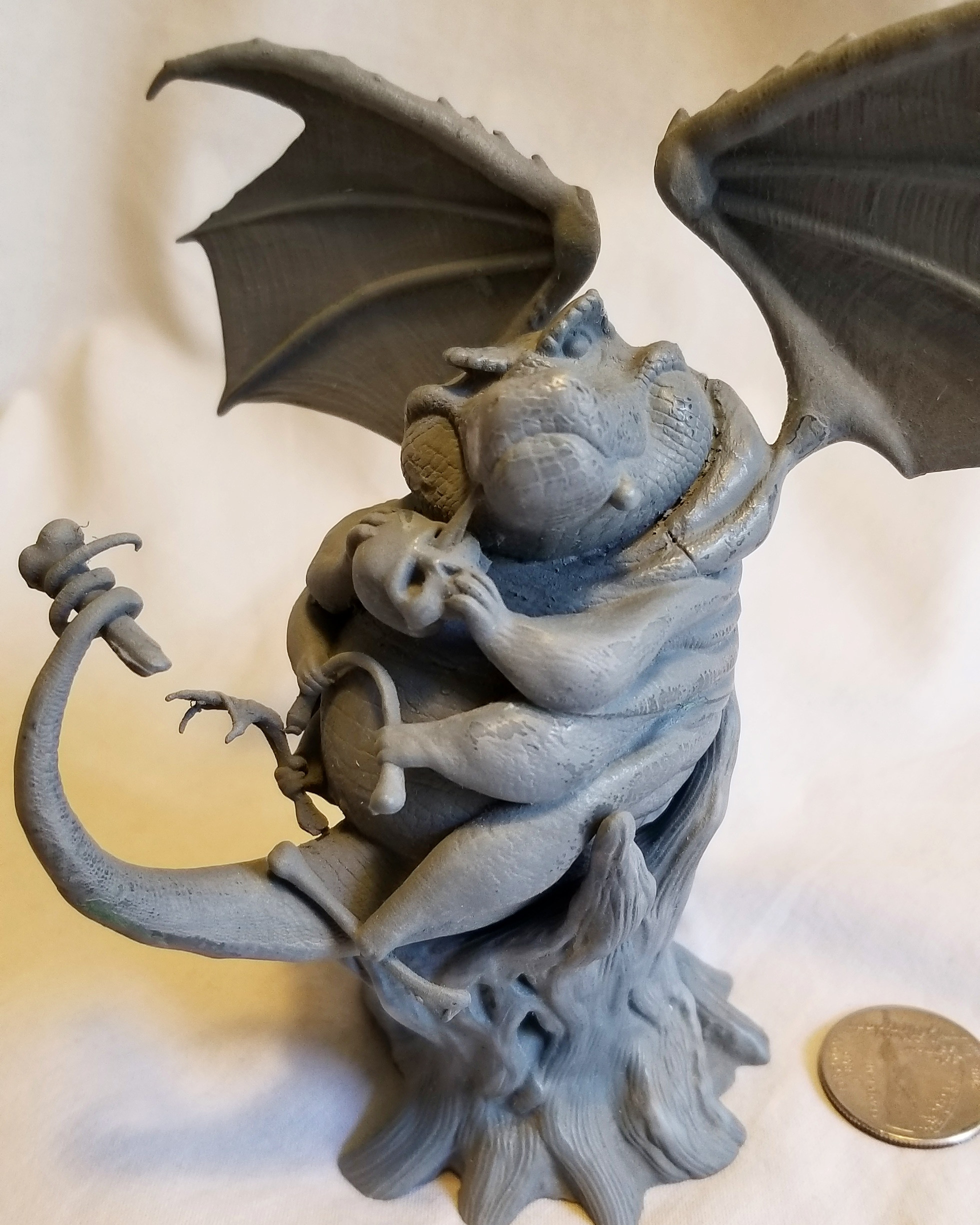 3D printed version of Munchasaurus Rex - The flying Crocodile