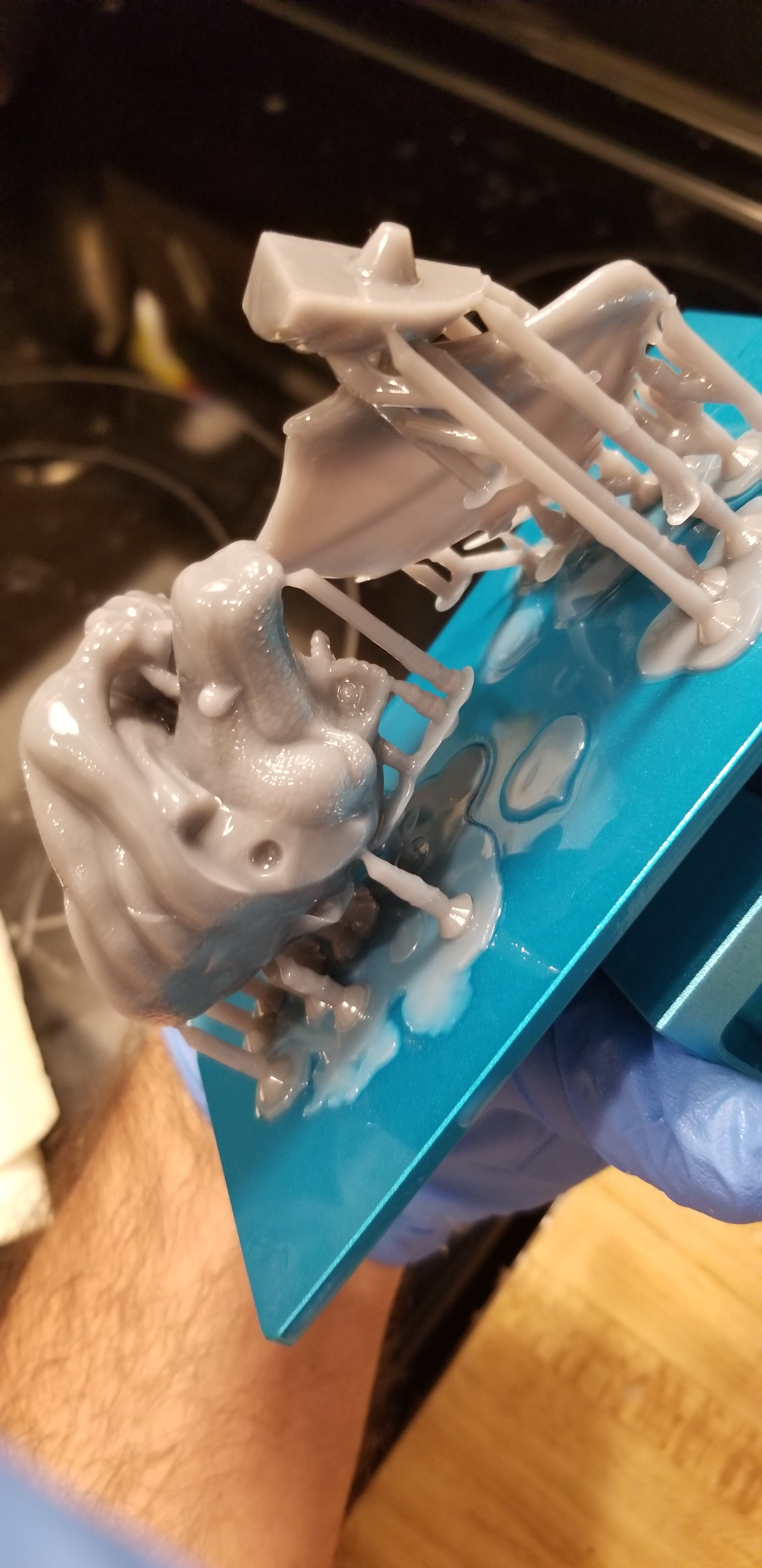 Right out of the 3D  printer