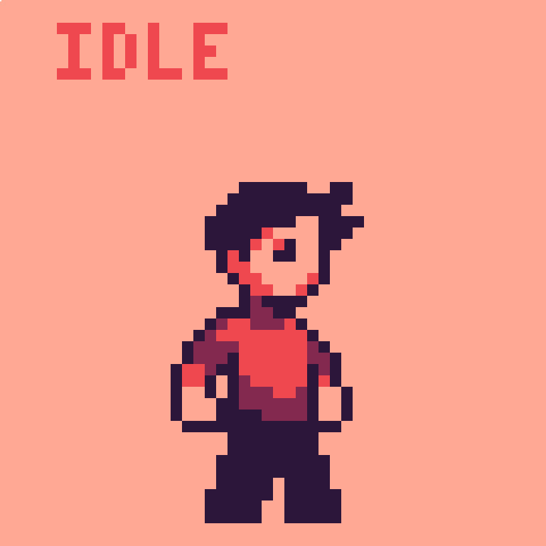 Artstation 32x32 Character Animation Jackie