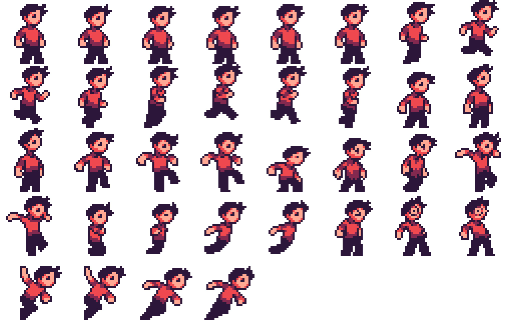 Jackie :) - 32x32 Character Animation
