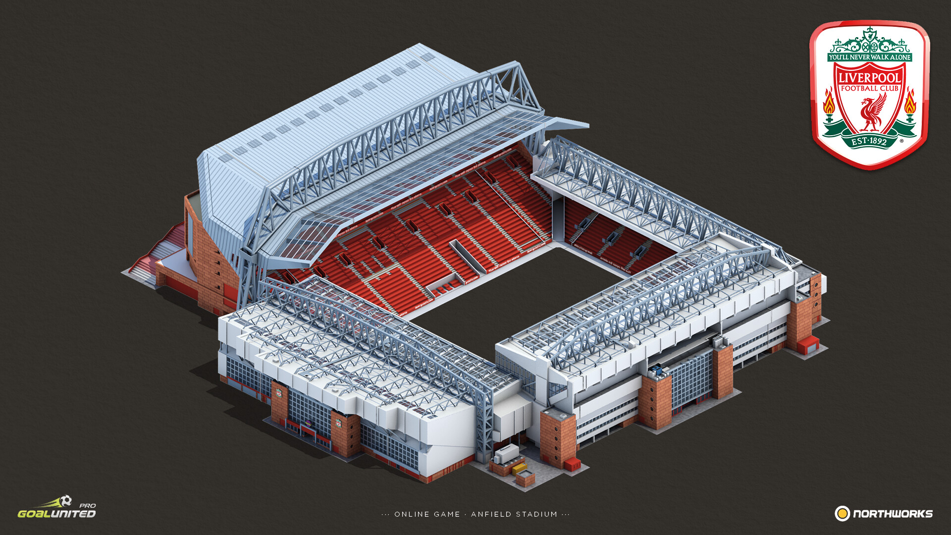 ArtStation Anfield Stadium FC Liverpool
