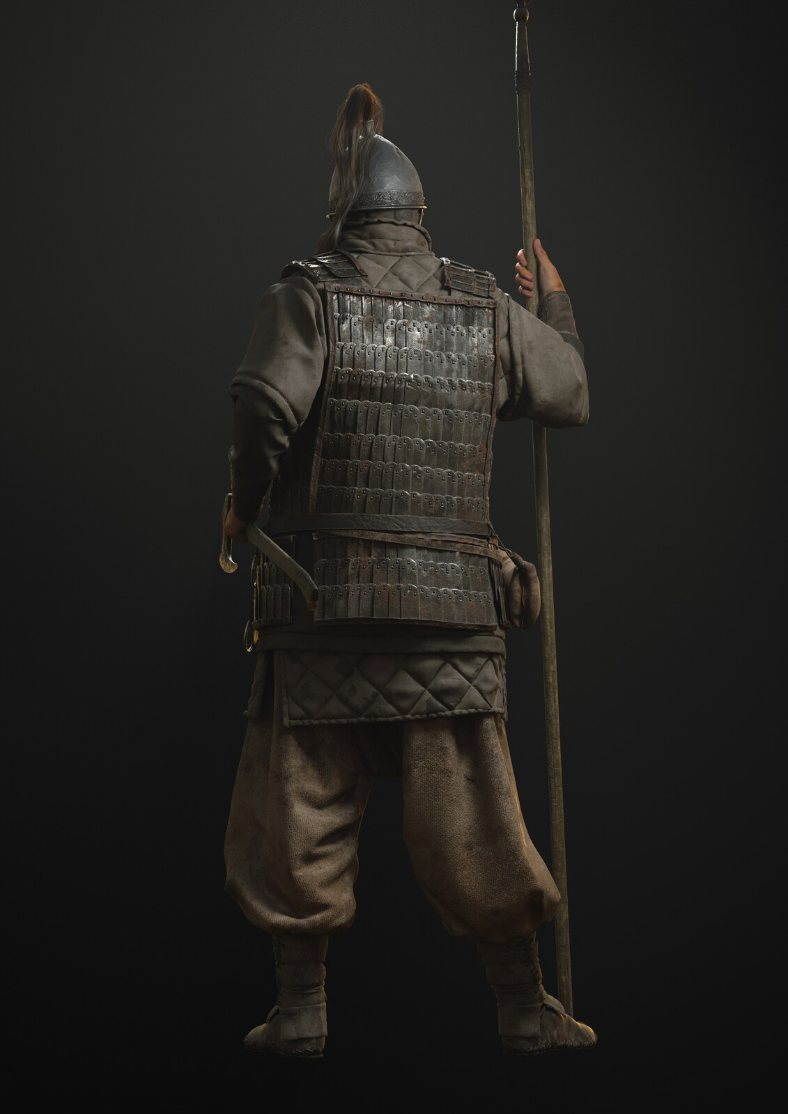 the slavic warrior figure