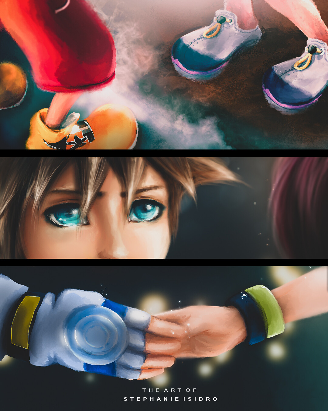 Processo de Pintura Digital - Fanart do Pateta - Kingdom Hearts