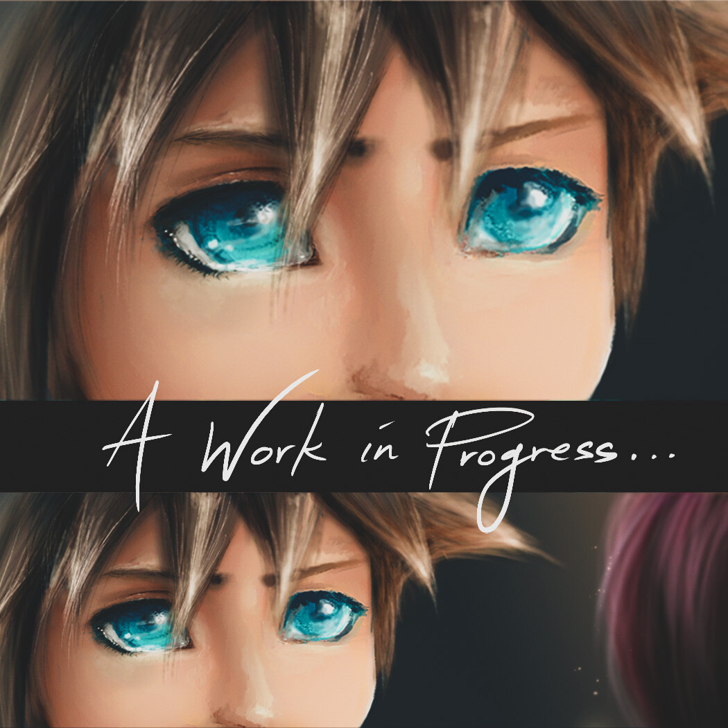 Processo de Pintura Digital - Fanart do Pateta - Kingdom Hearts