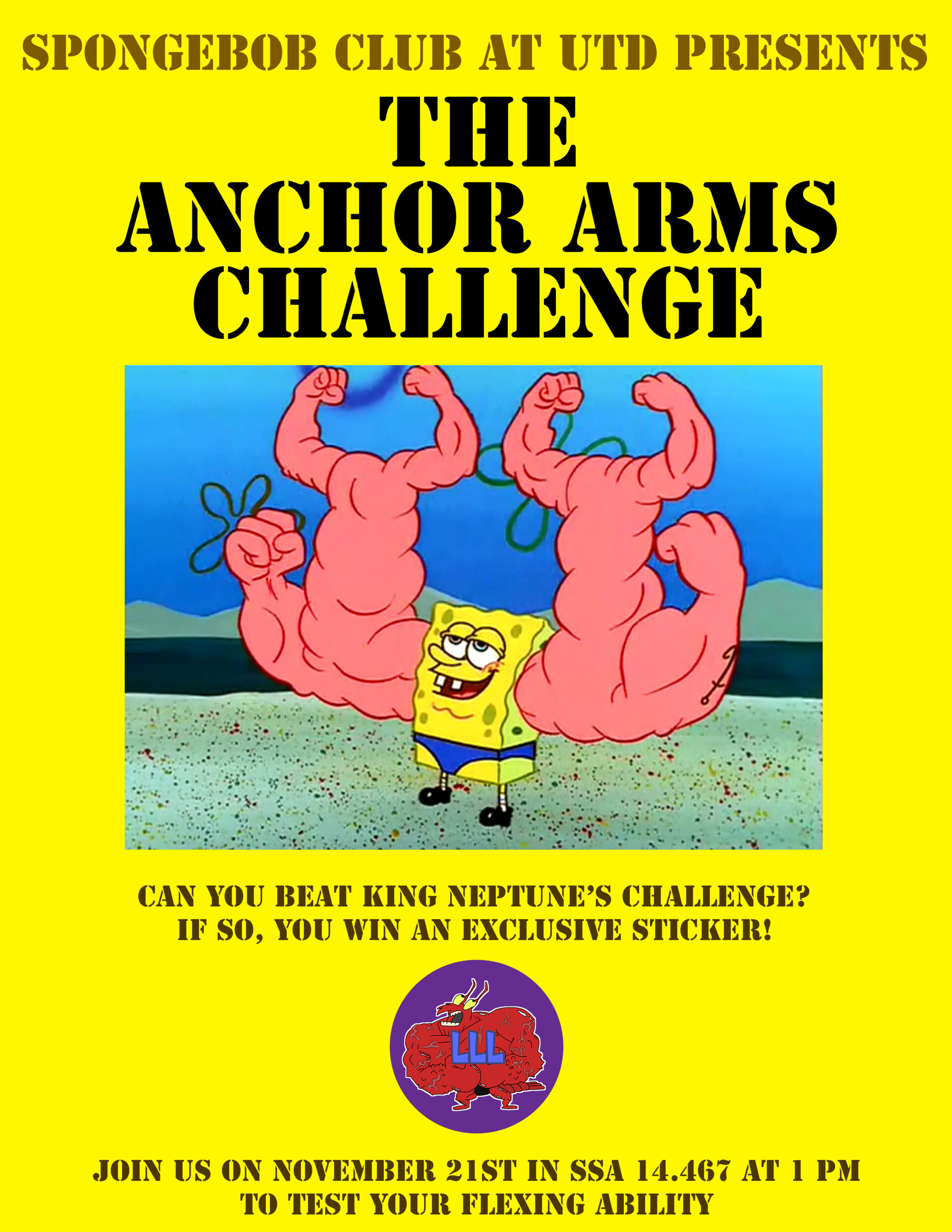 Anchor Arms Spongebob