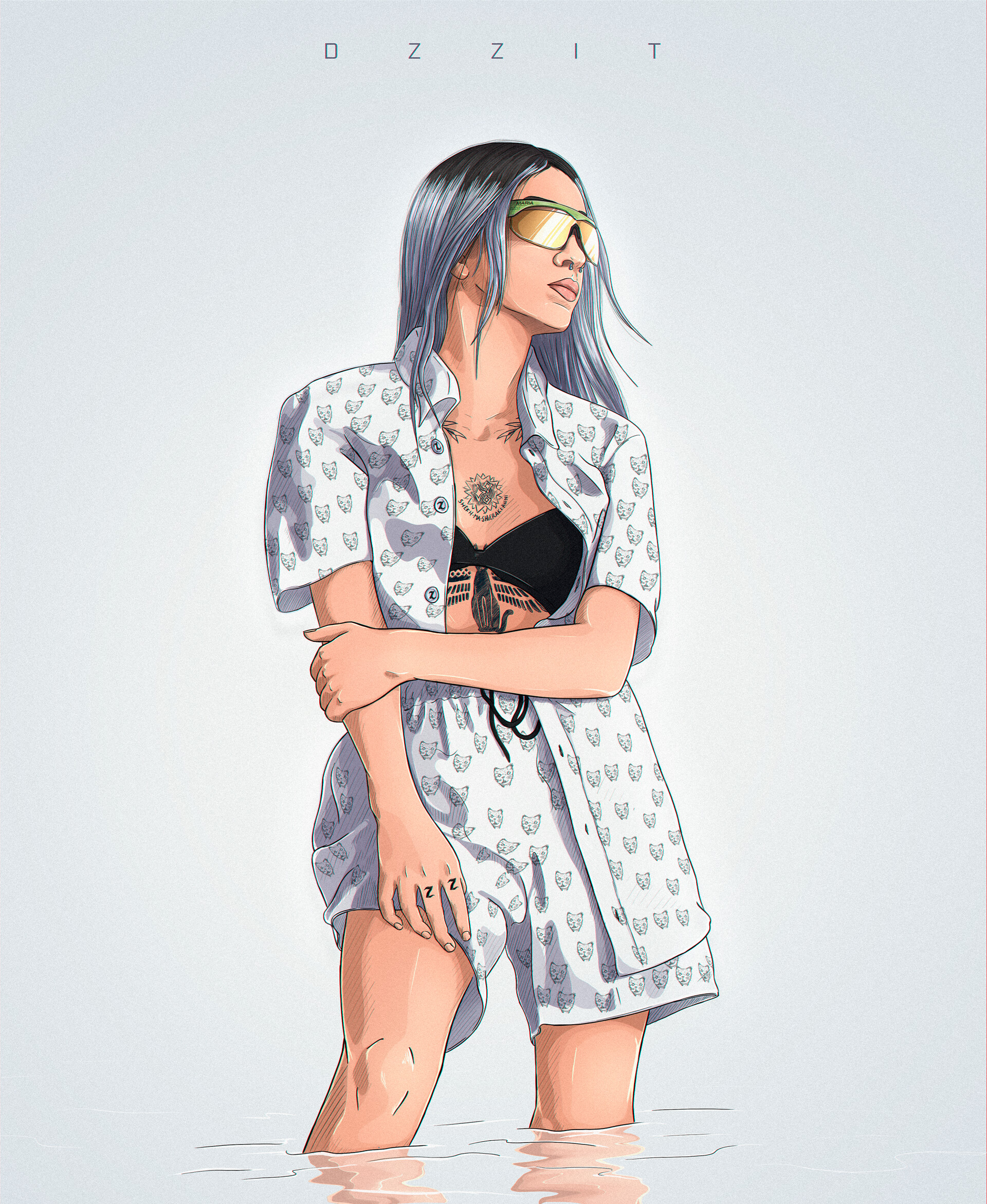 ArtStation - Maria Becerra / Dejemos que pase