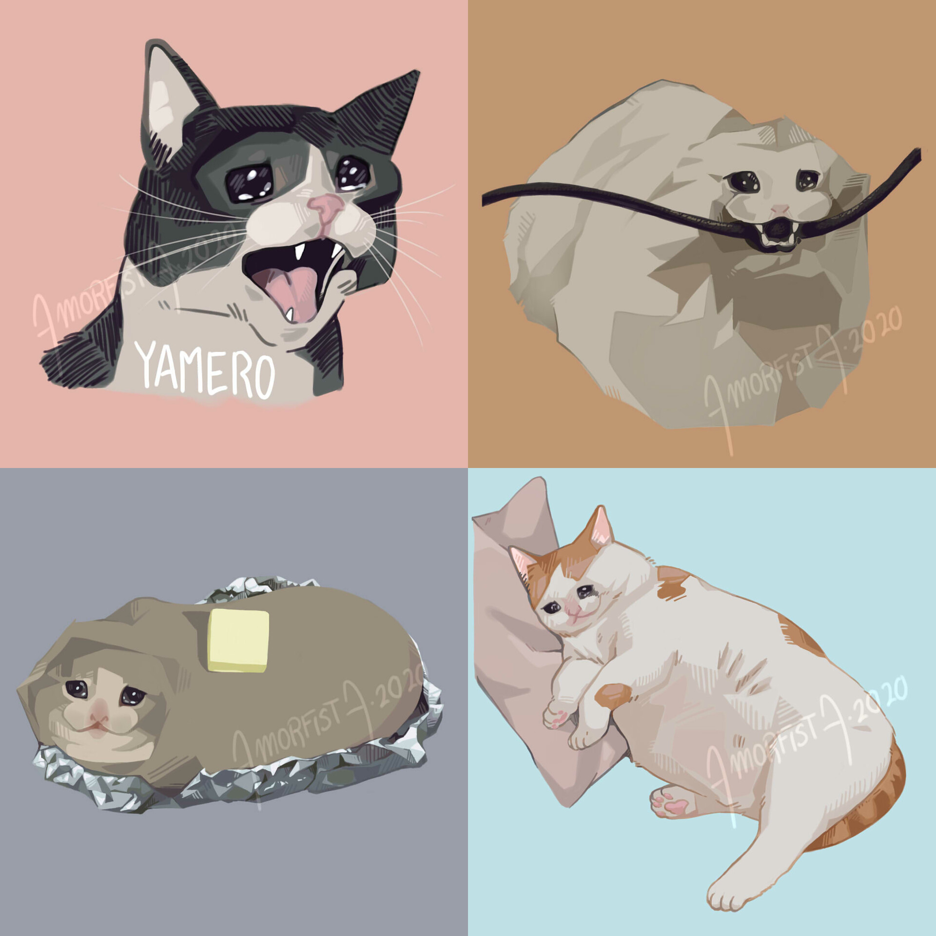 Sad cats on sale