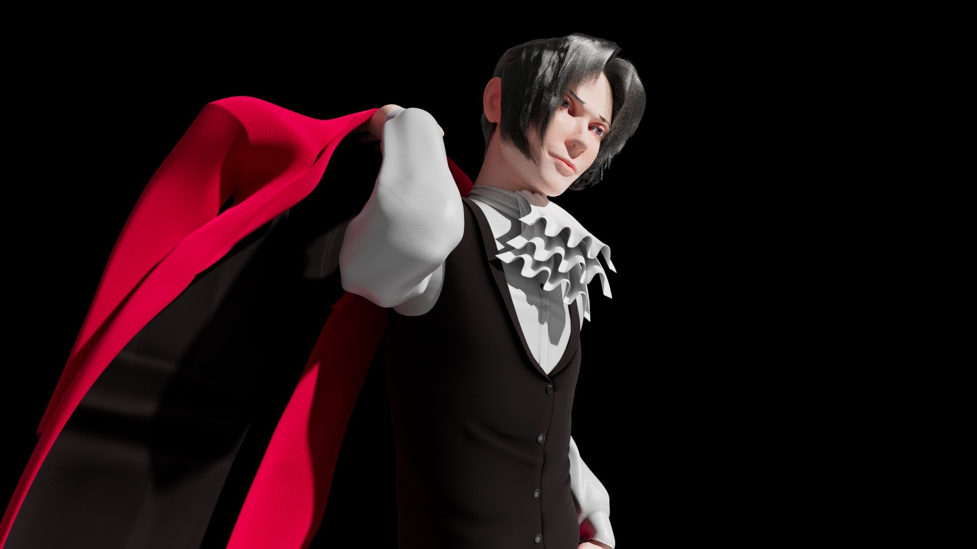 artstation 3d test miles edgeworth