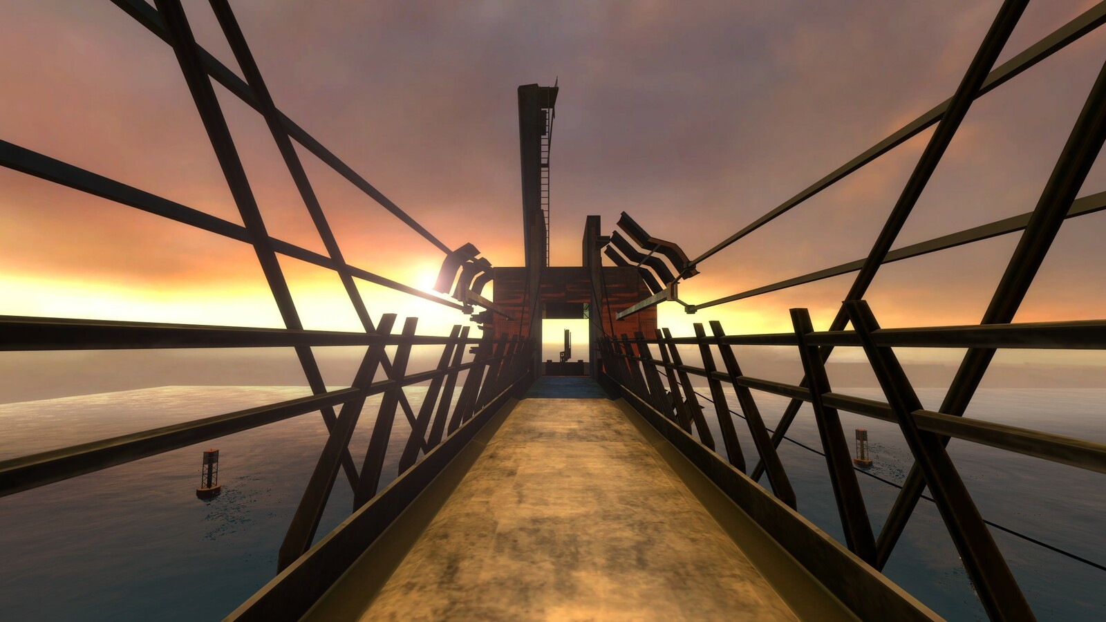 If you show the player a cool area at the start, of course you have to let them visit it later on!