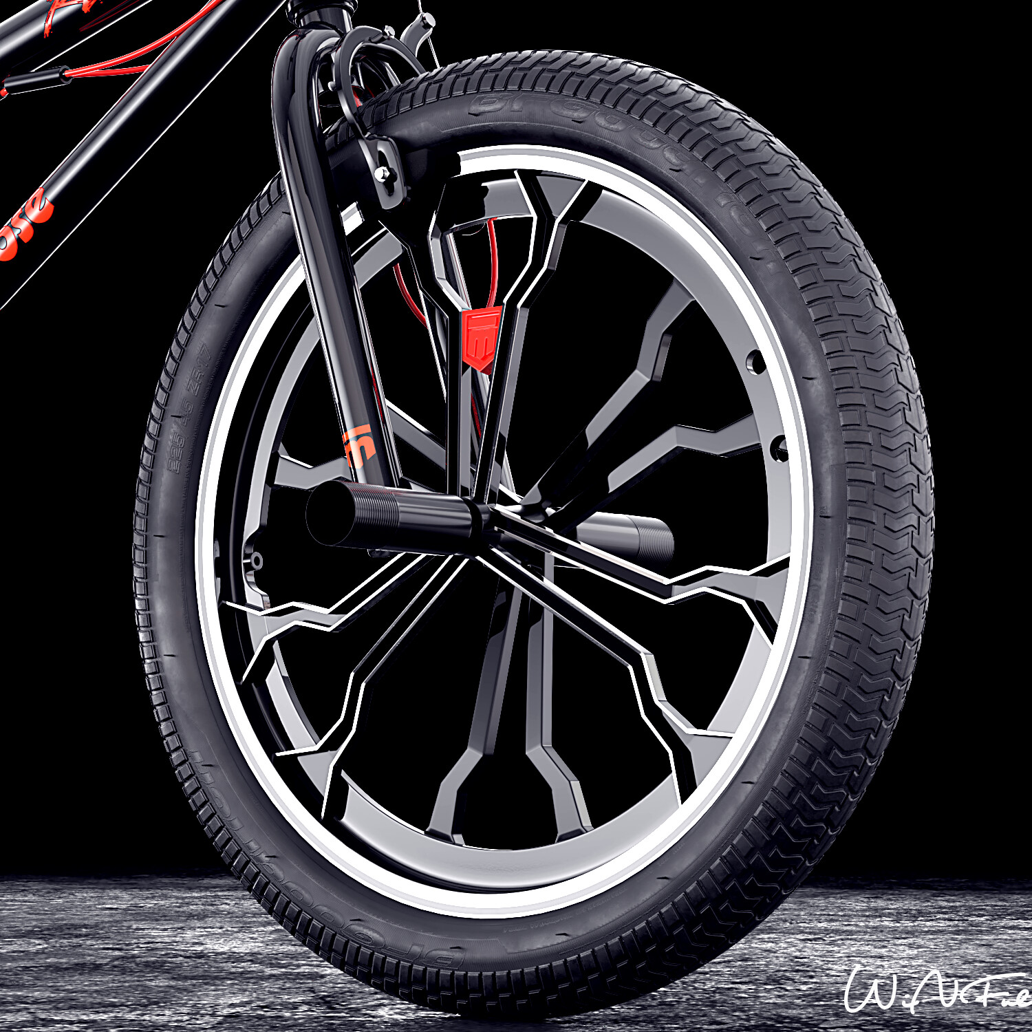 Winful Bagyl bac Mongoose Rebel BMX Bike