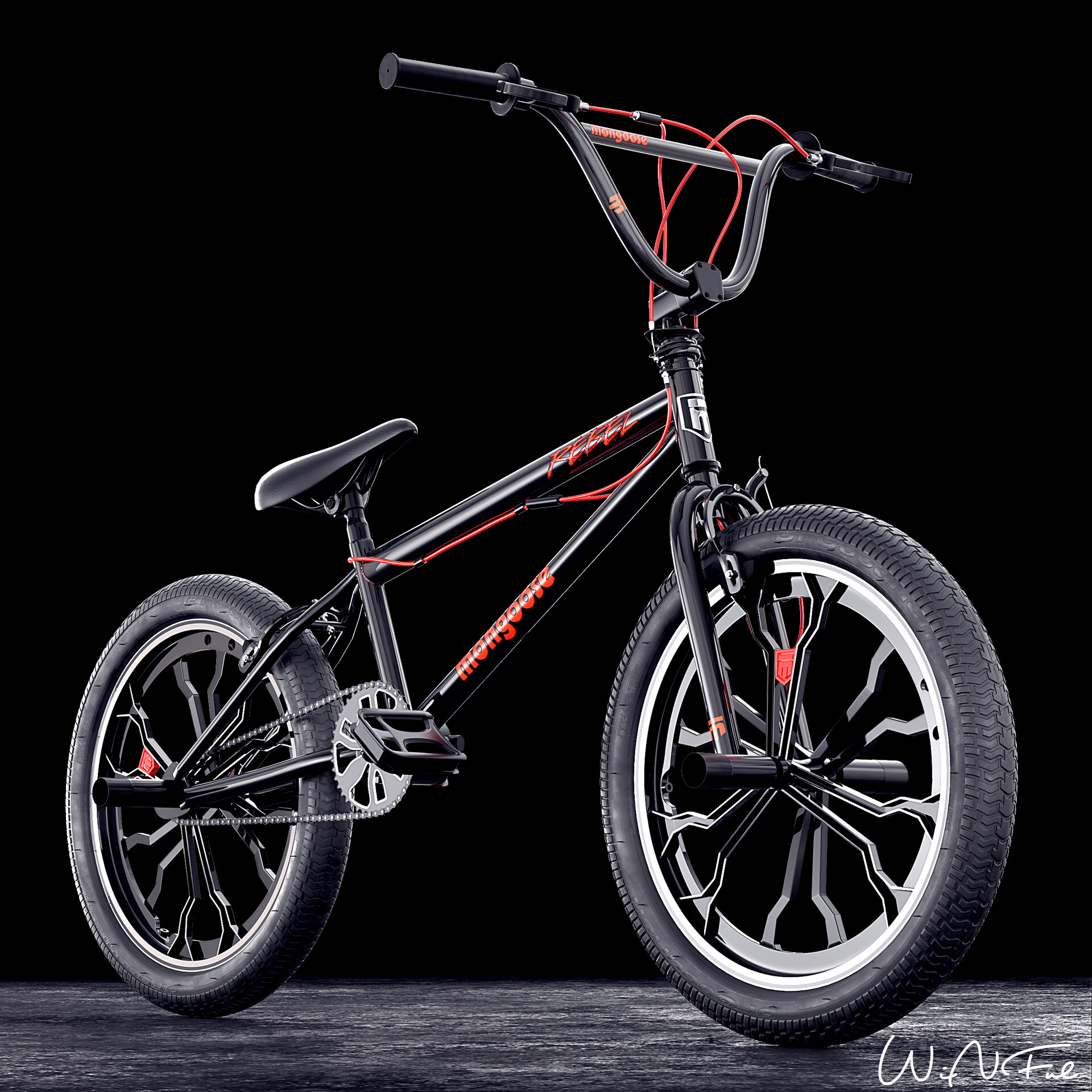 mongoose rebel bmx bike