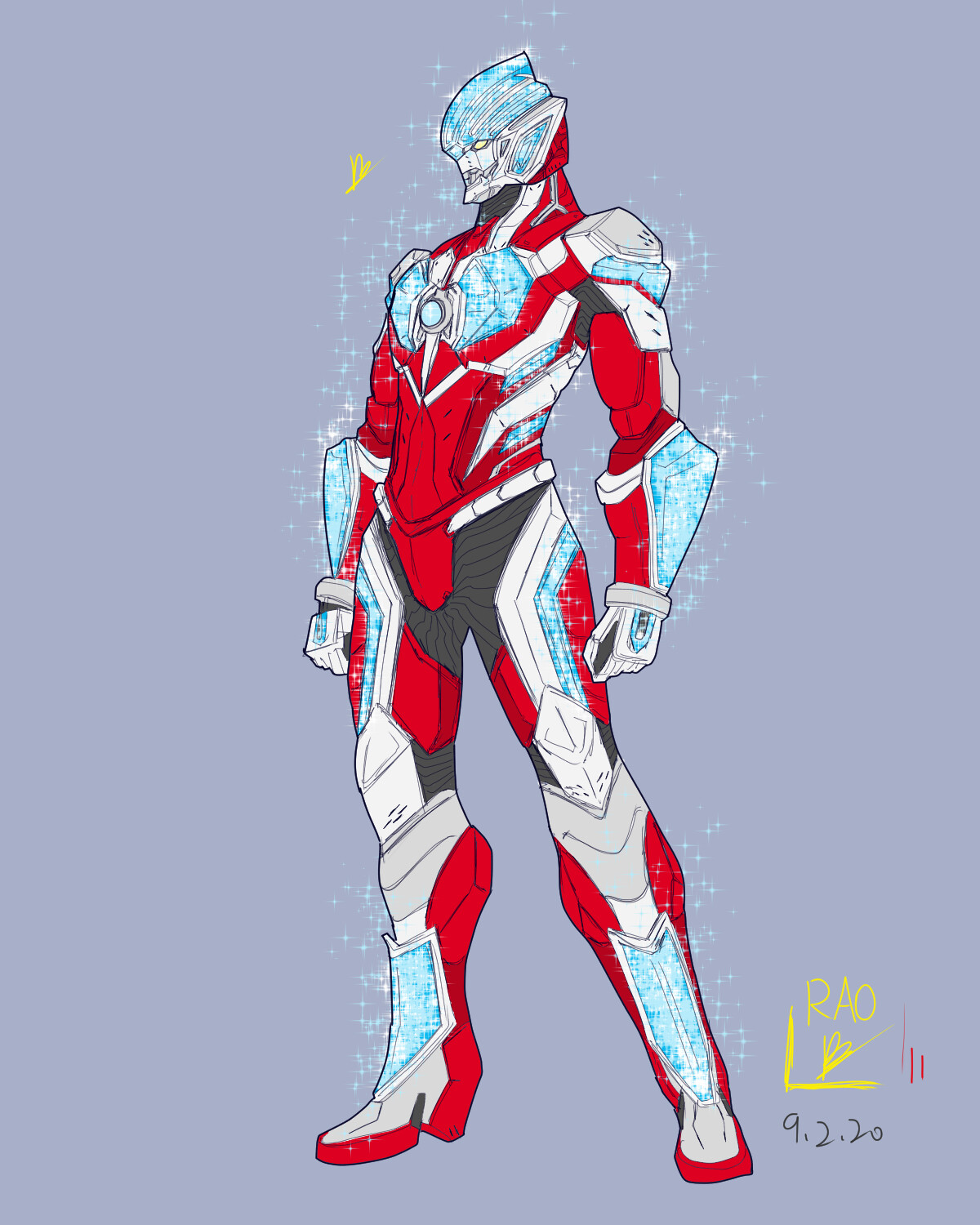 ArtStation - Ultraman Suit Ginga