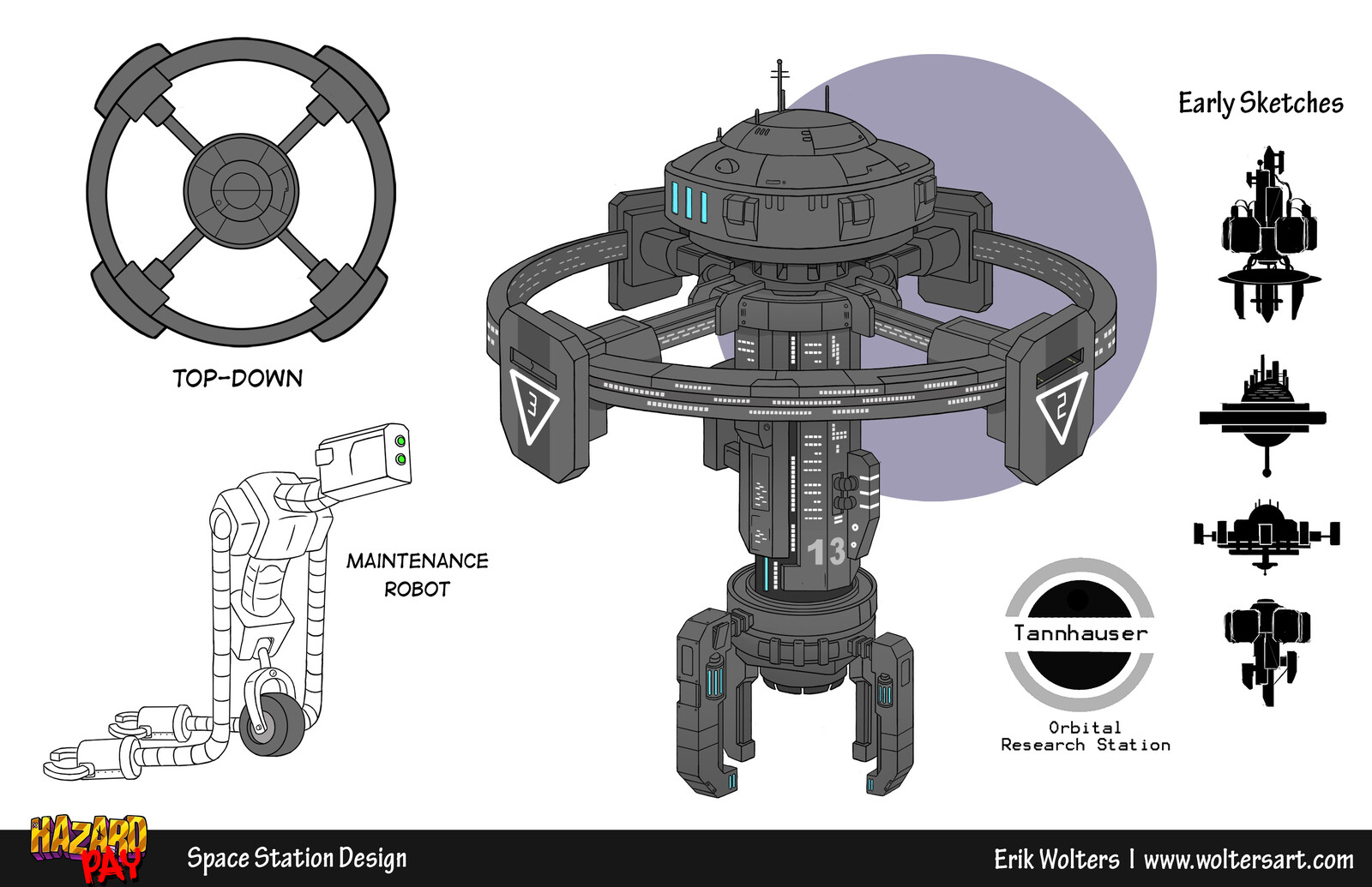 Hazard pay Environment Art