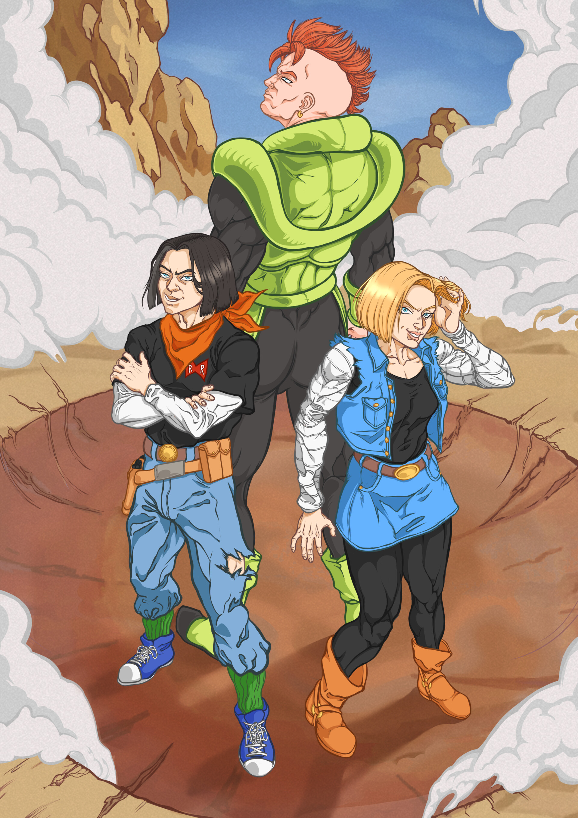 Dragon Ball Z, Androids