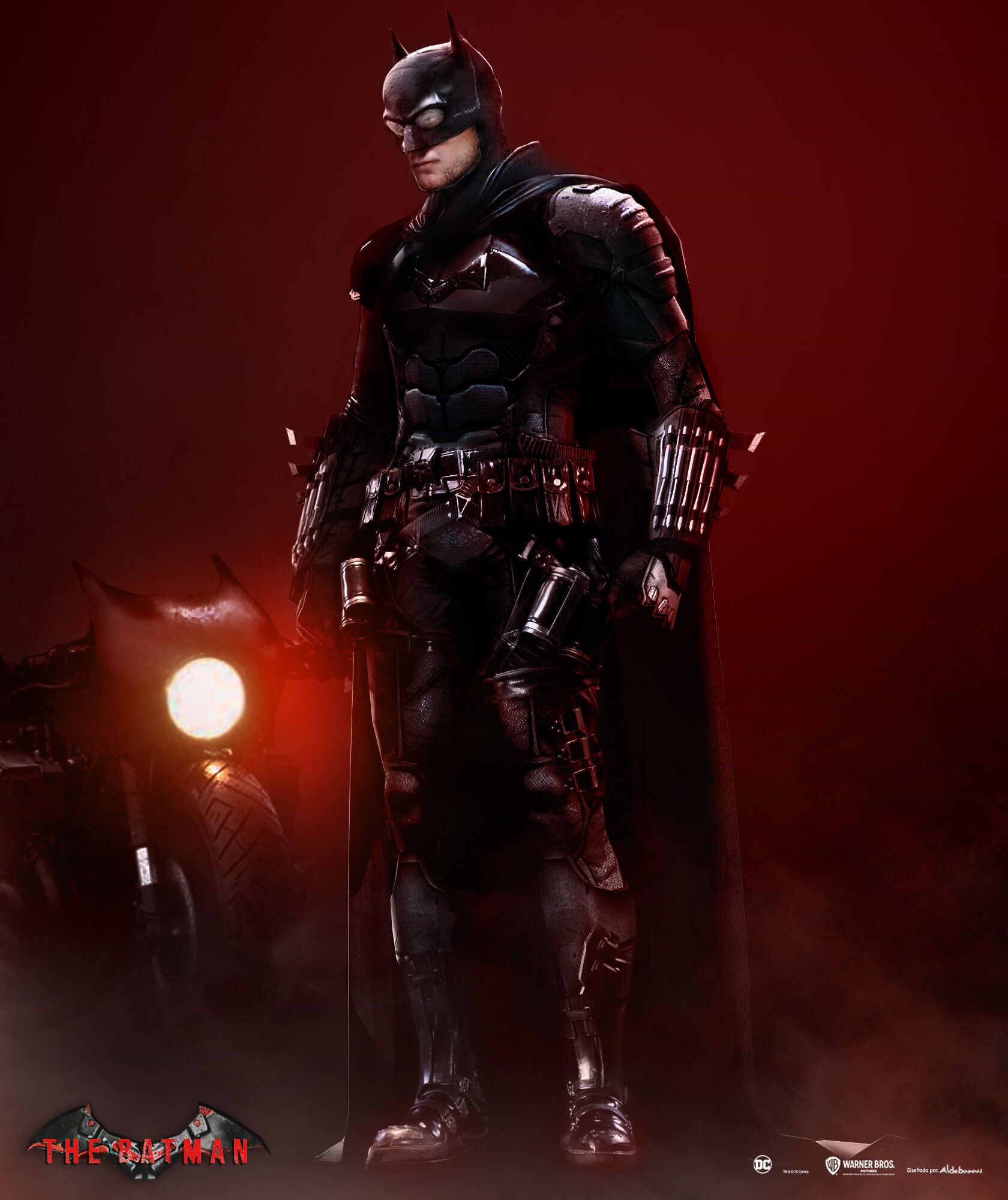 Mikhail Villarreal - The Batman suit ver. 2 (Robert Pattinson)