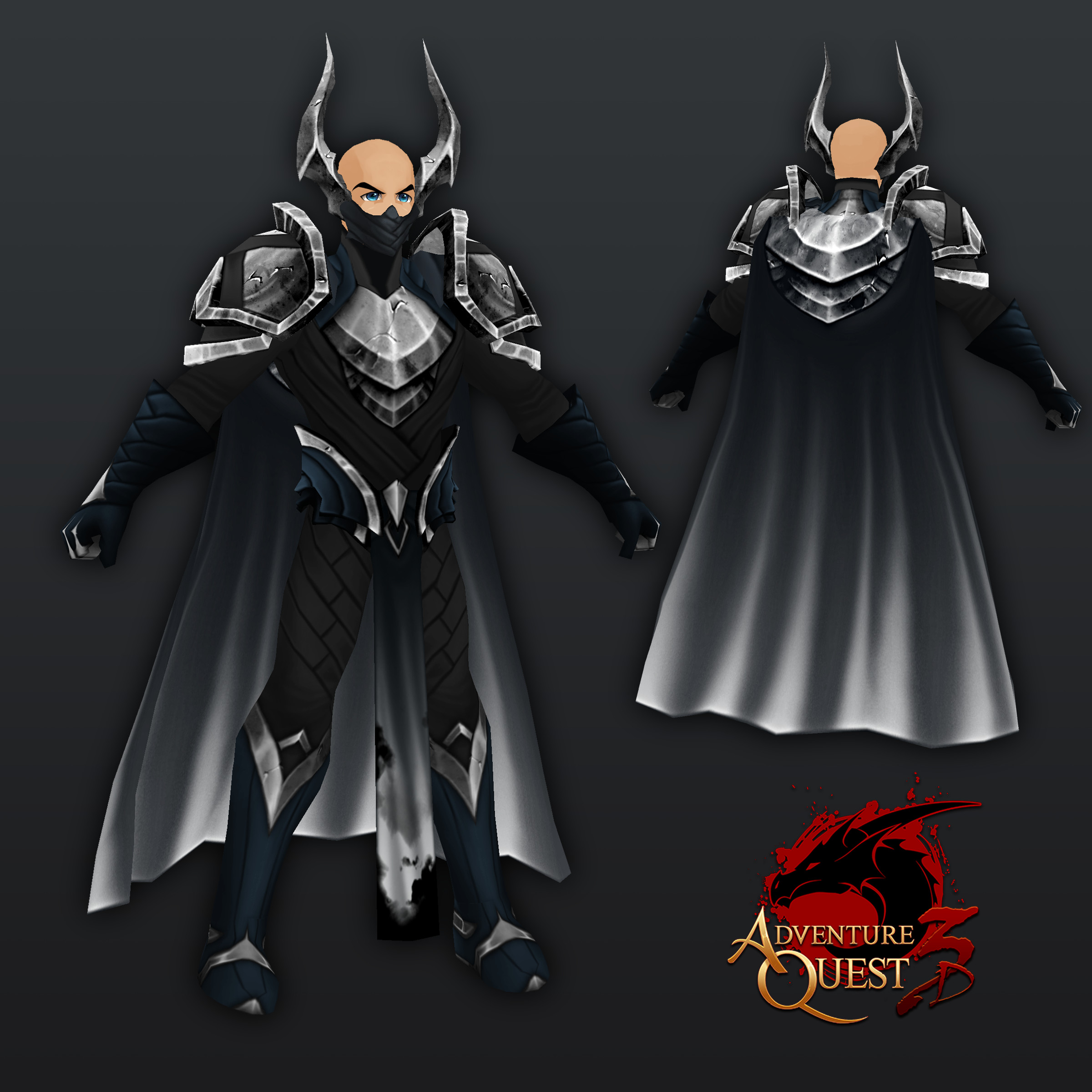 Jody Briggs' Portfolio AQ3D Clair de Lune Knight Armor Set
