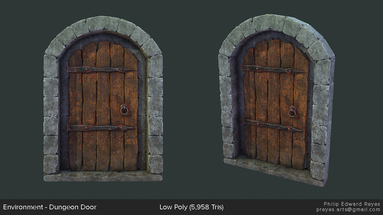 ArtStation - Dungeon Door