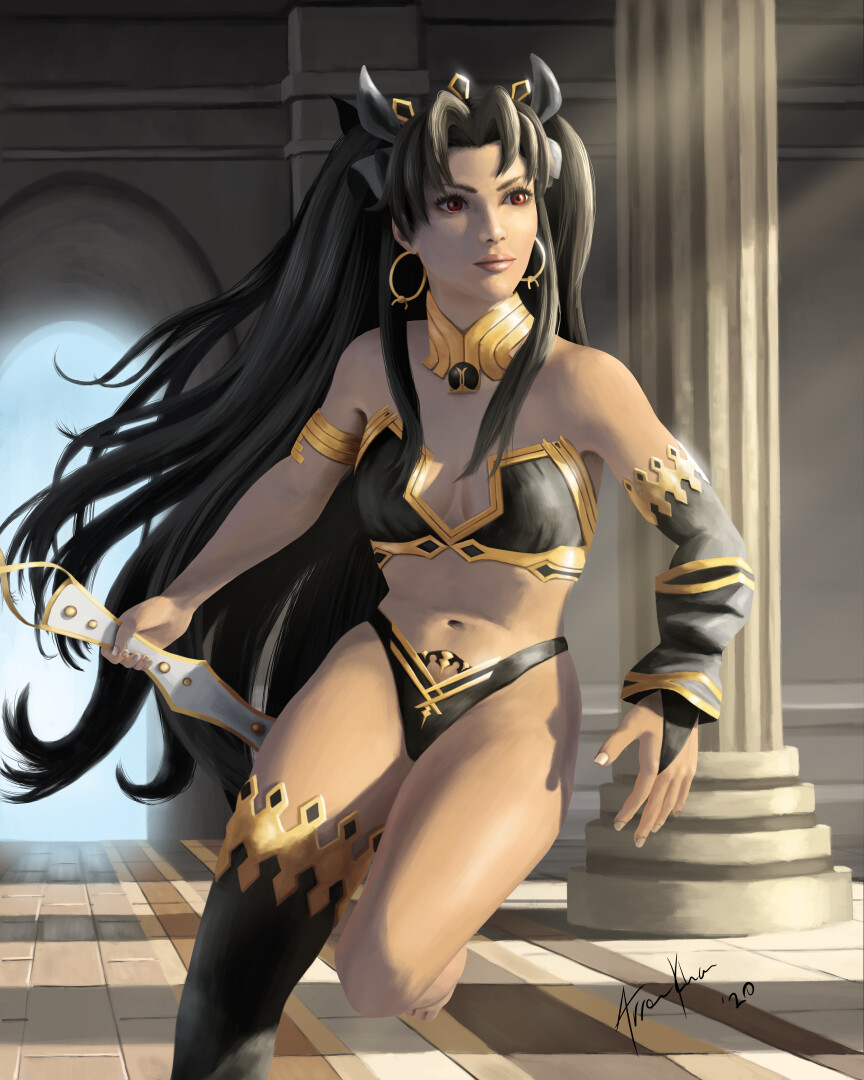 Artstation Tohsaka Rin Ishtar Fate Grand Order Arron Khan,Pgoyx Fund
