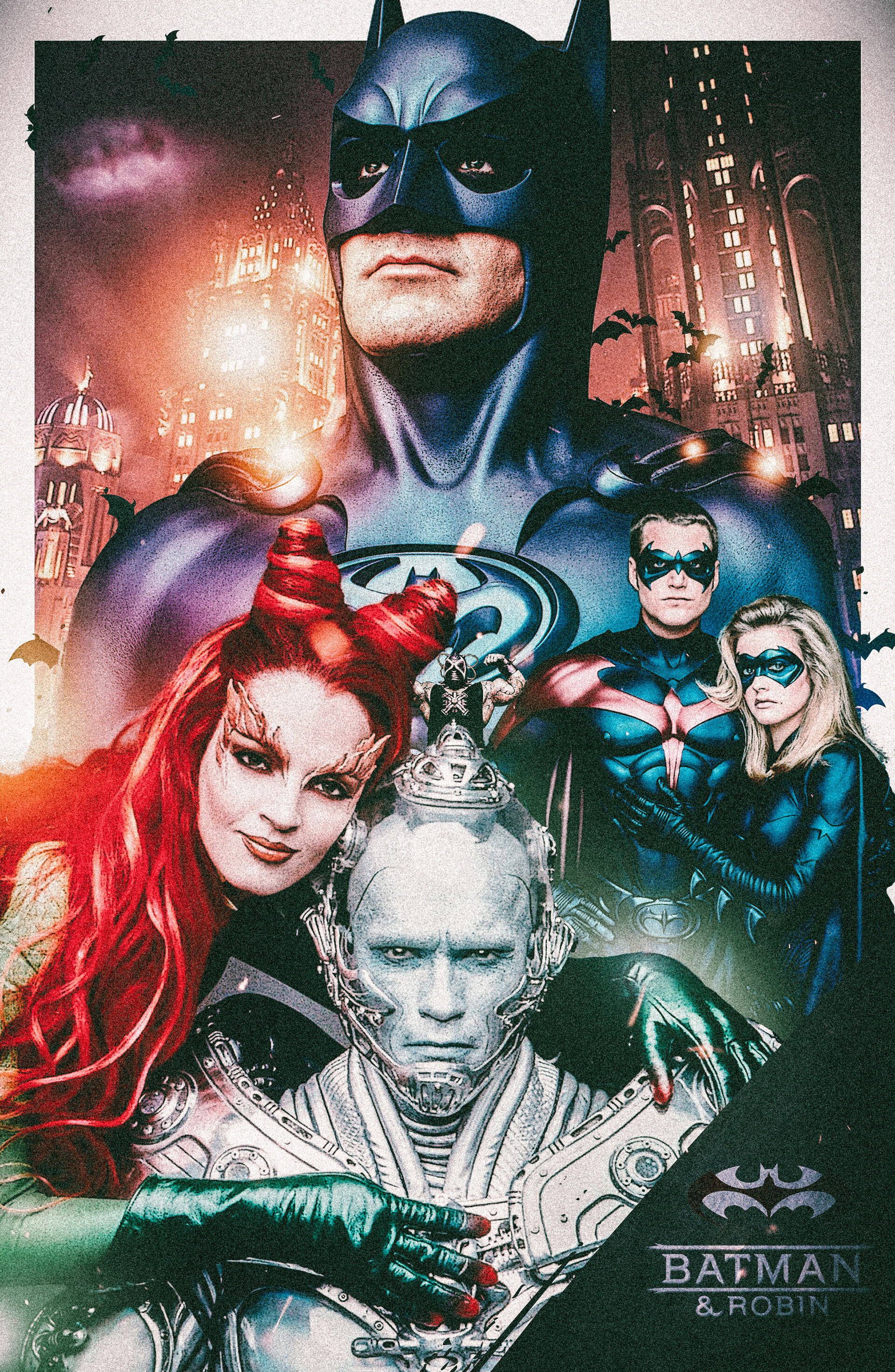 ArtStation - Batman and Robin Alternate Movie Poster by The Movie Poster  Guy, Neemz