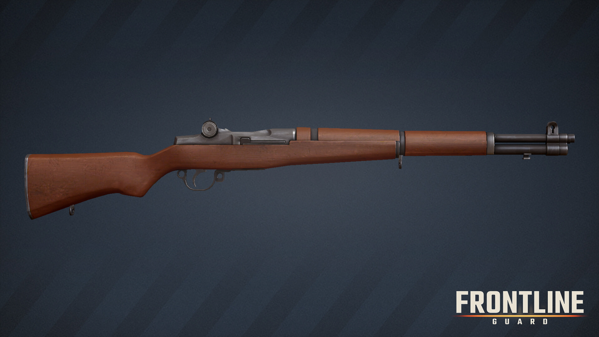 Andrew Mckay M1 Garand Low Poly Mobile Frontline Guard Ww2 As you can see, the bolt was resting on the follower and released as soon as i touched it with my thumb. andrew mckay m1 garand low poly