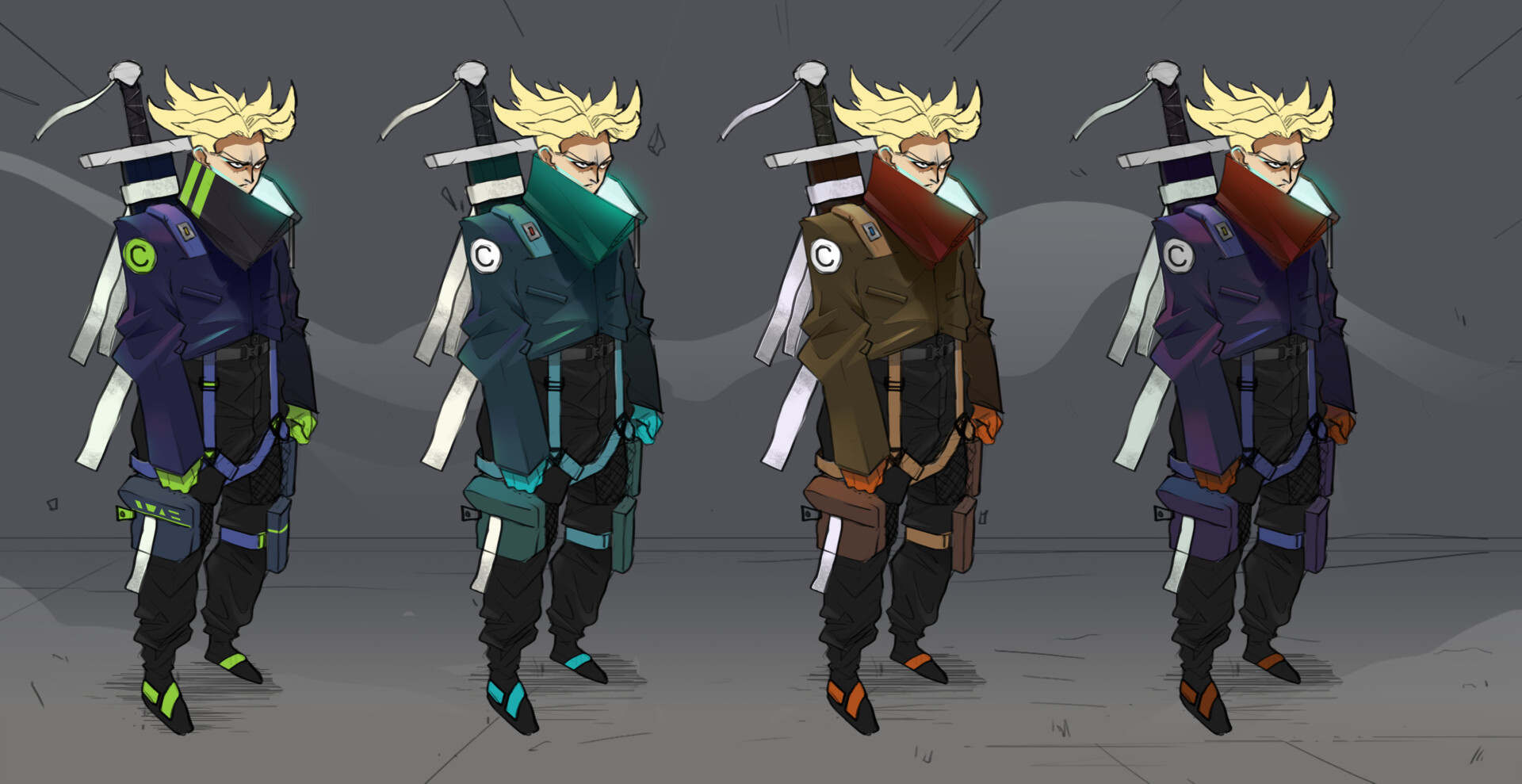 Sonia En Najibi Future Trunks And Raditz Redesign