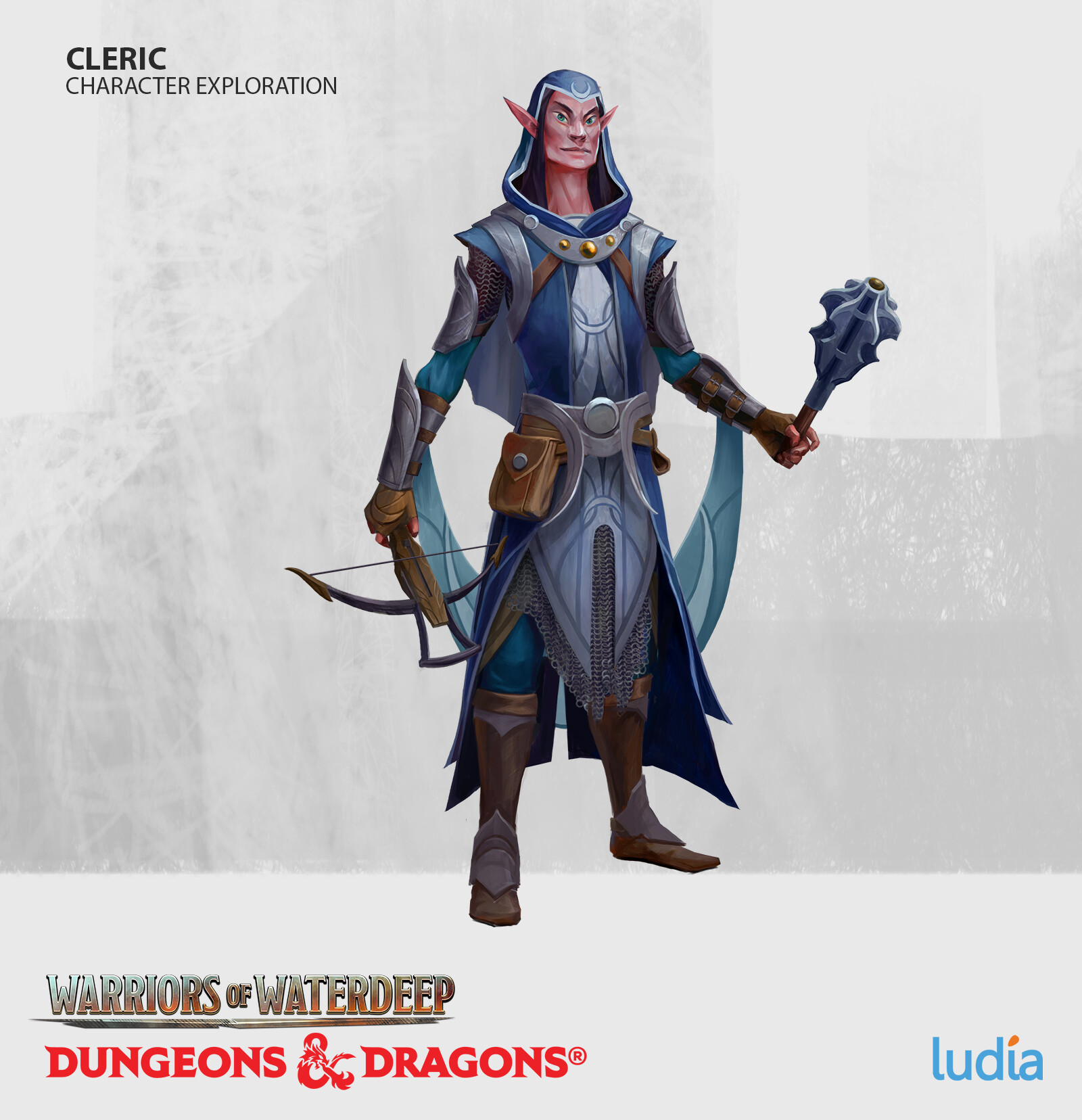 Elf Cleric of the Grave Waterdeep Dungeon of the Mad Mage Unplayed  Sun City Gam 