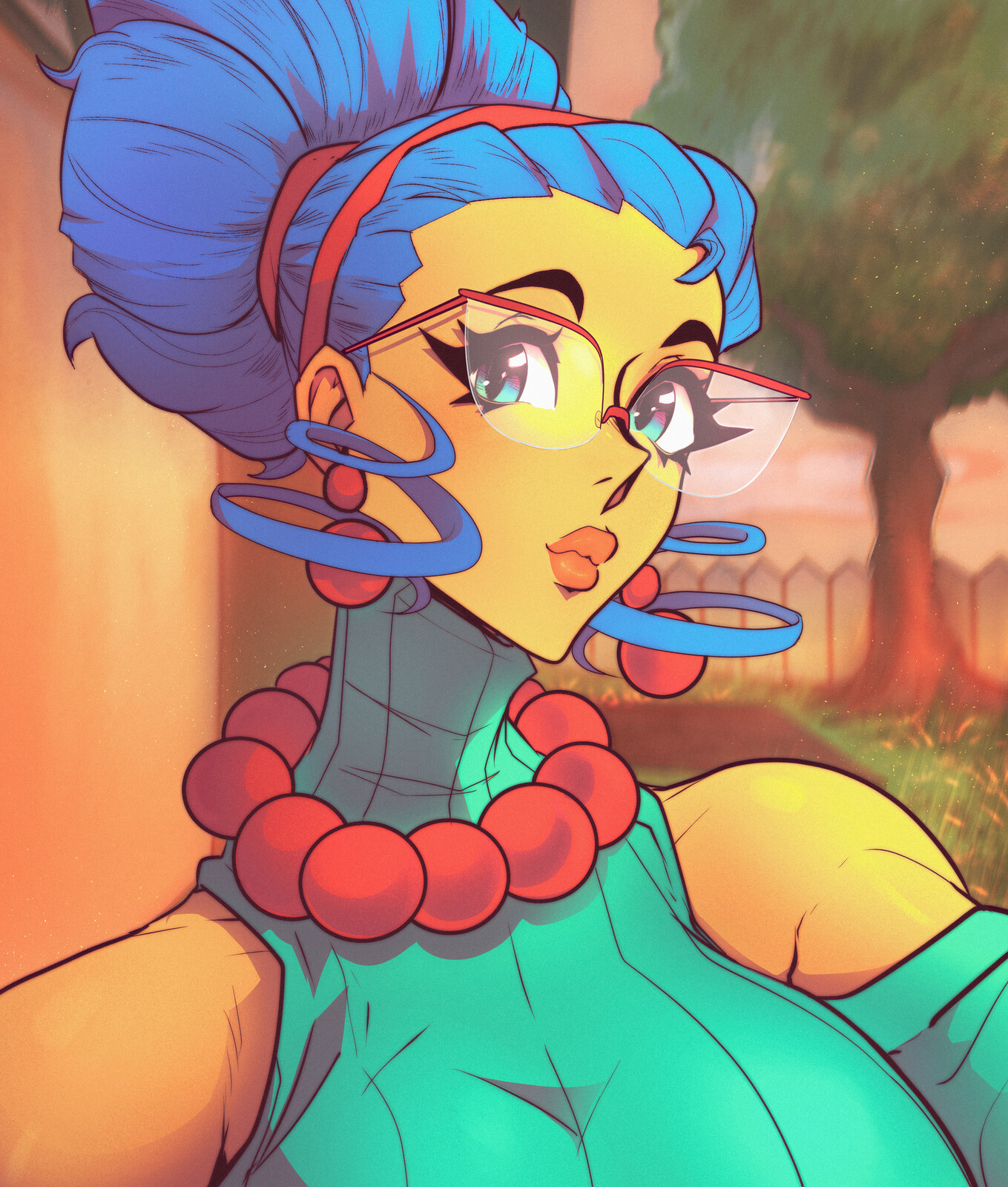 Artstation Anime Marge Simpson Ashish Rana