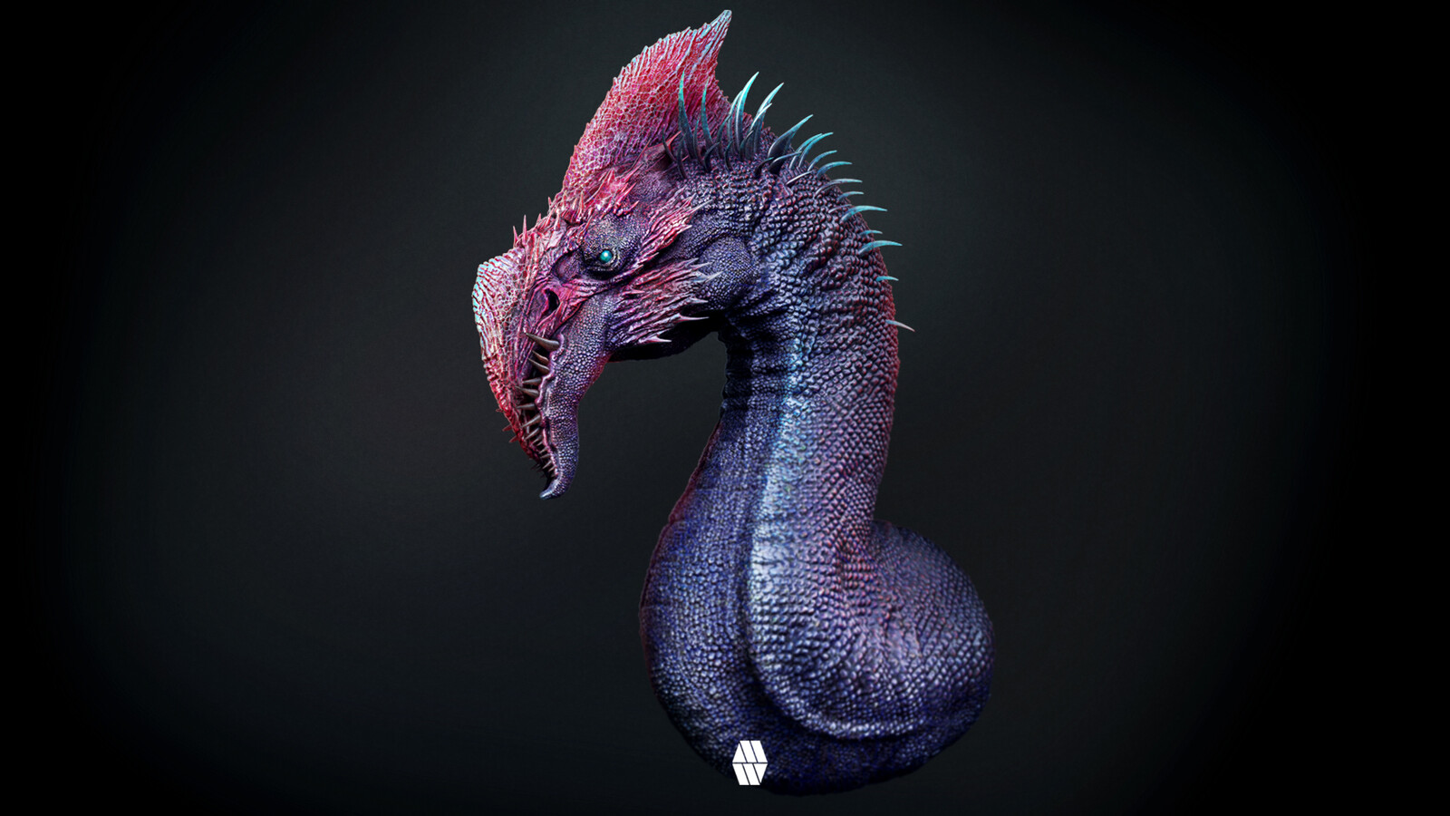 Dragon Bust Concept- Personal Project 