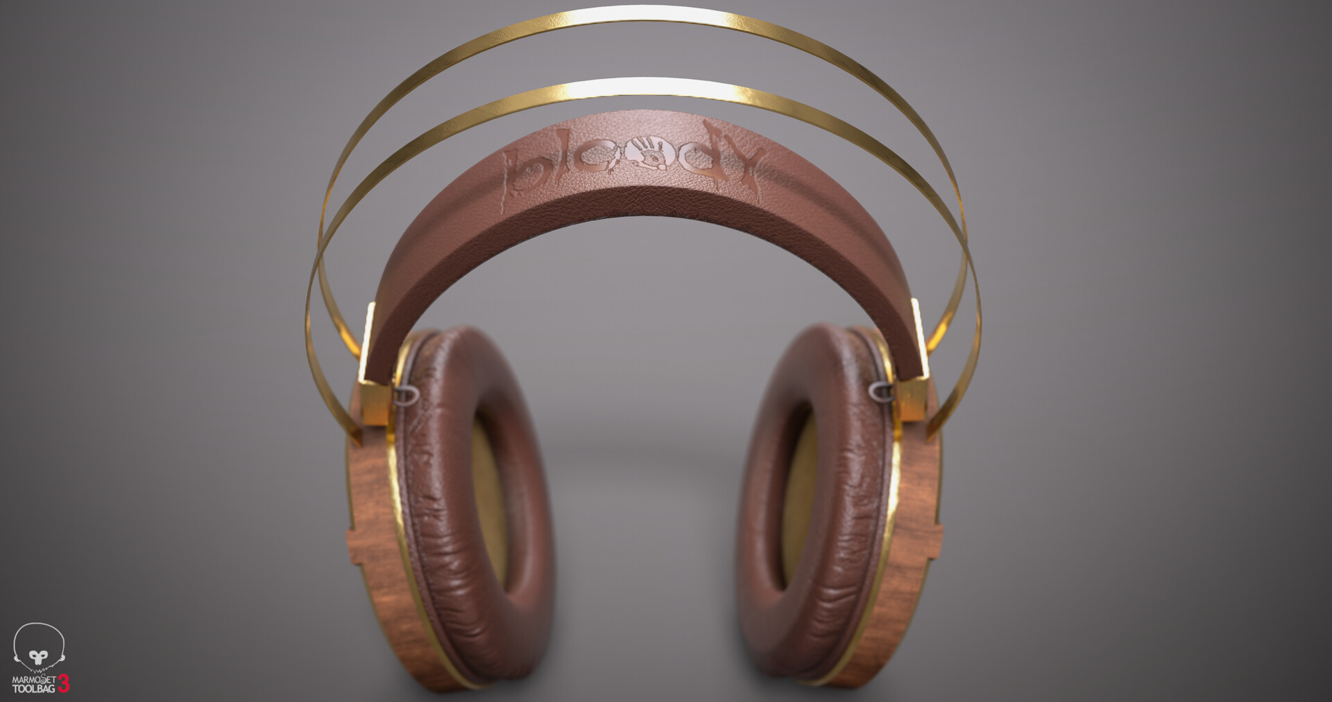 Hussain Ali Gold Plated Bloody G520 Wireless Headset