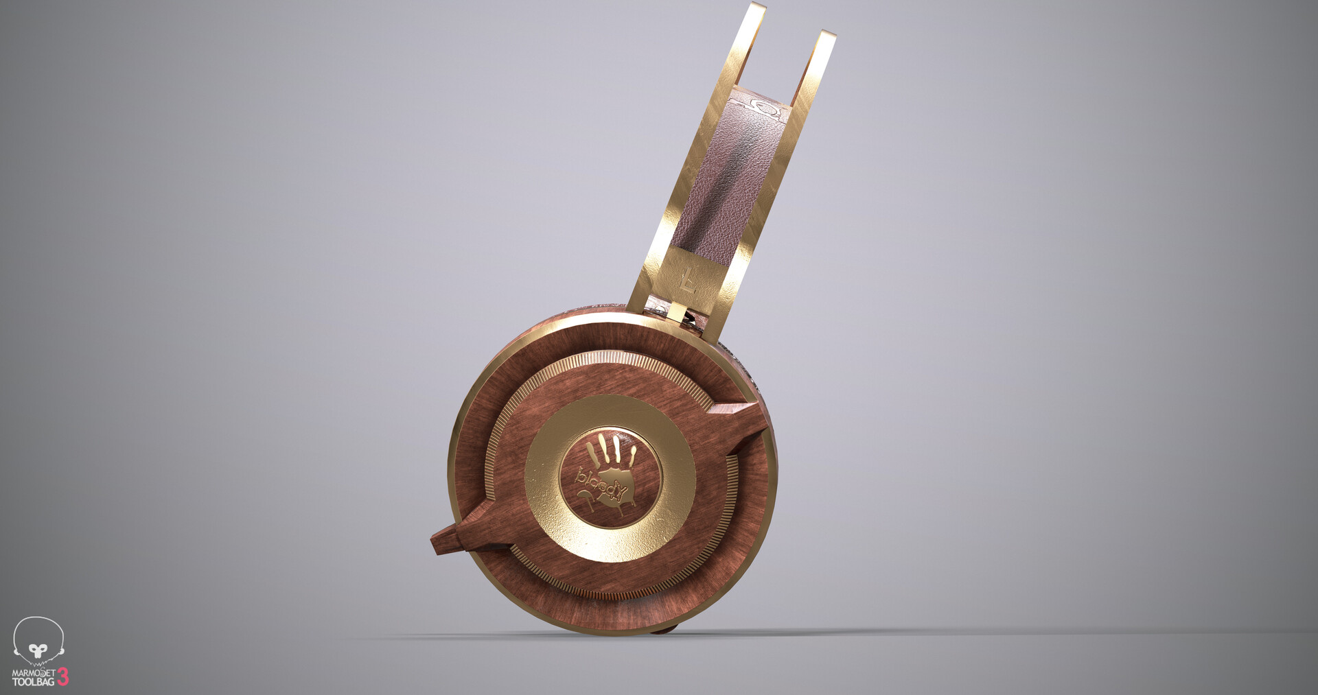 Hussain Ali Gold Plated Bloody G520 Wireless Headset