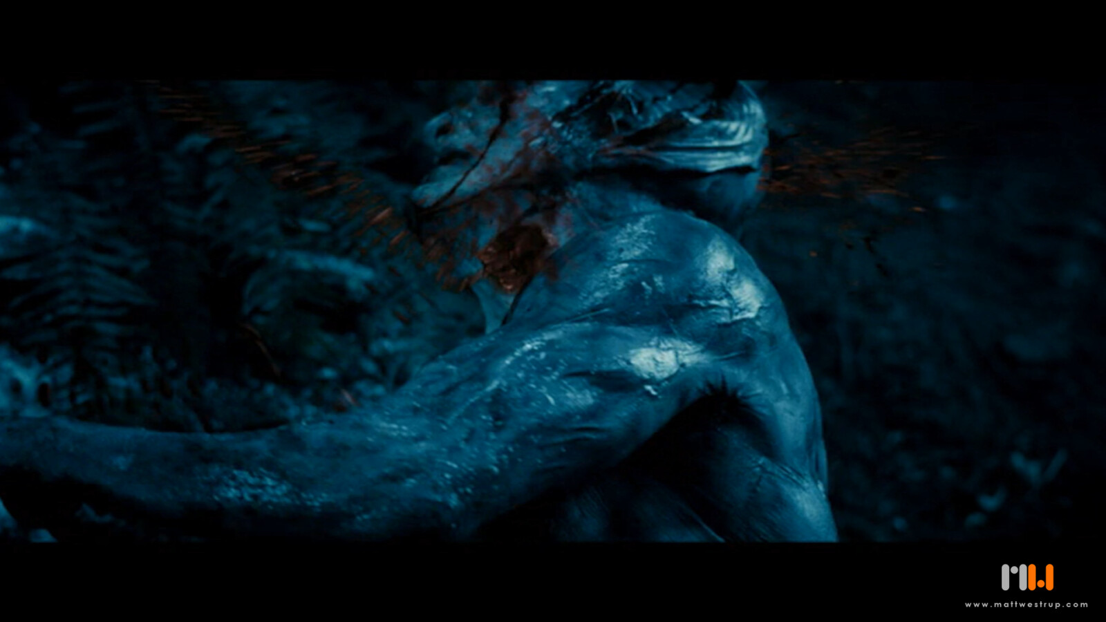 Role: Digital Blood and wound FX modelling, texture, lighting, match move and roto.