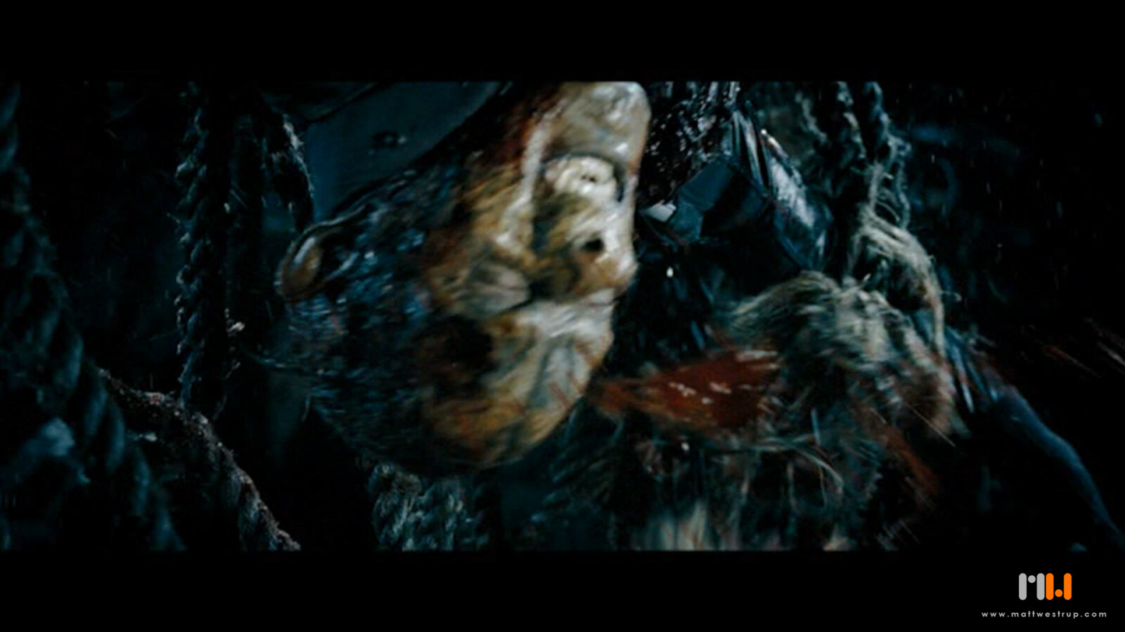 Role: Digital Blood and wound FX modelling, texture, lighting, match move and roto.