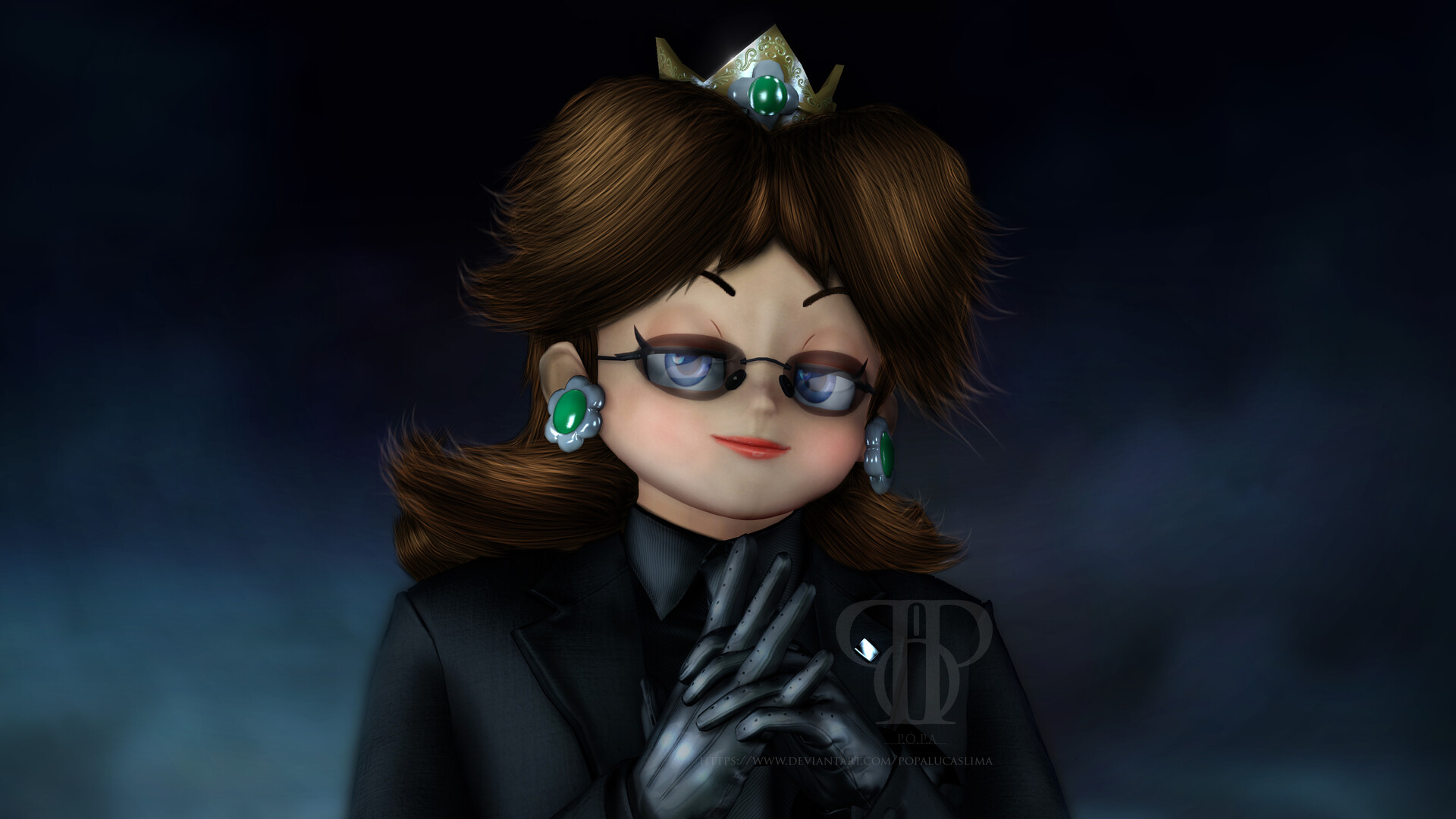 Artstation Princess Daisy 2020 P O P A 3d Animations Amanda Lima