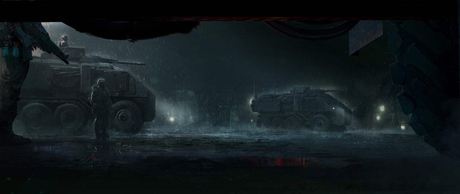 Armored vehicles