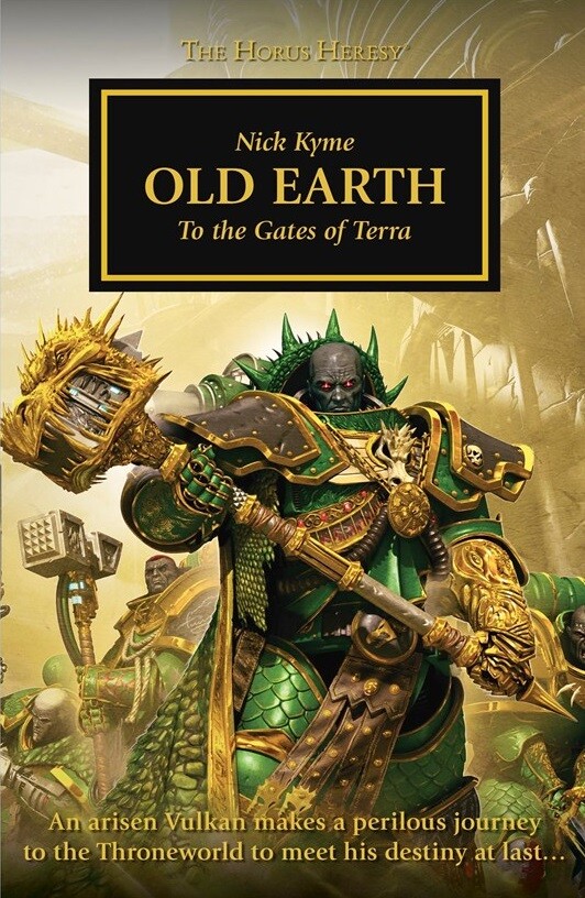 Horus Heresy: Old Earth. Final cover, as printed.