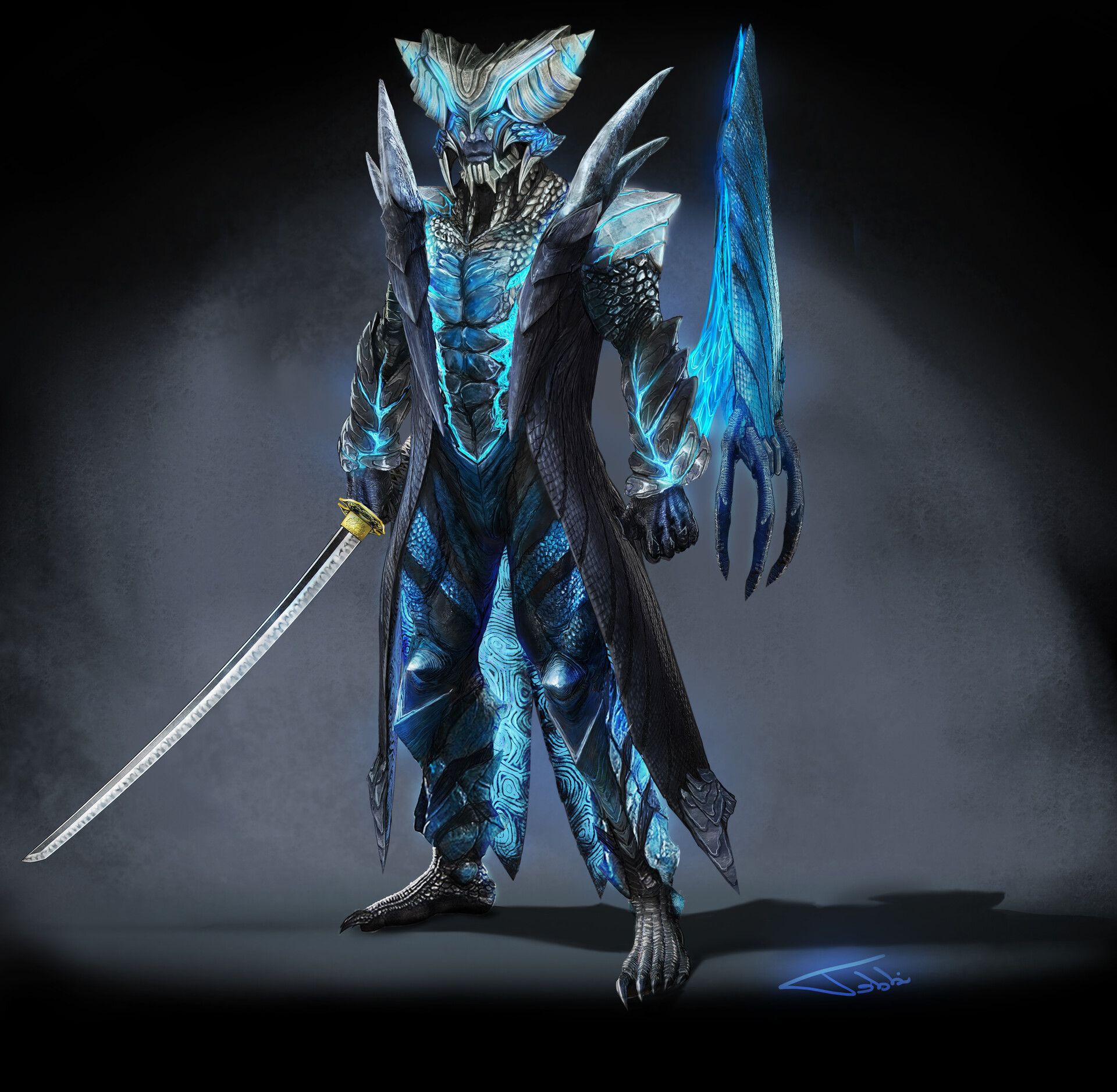 Artstation Vergil Devil Trigger Salvatore Tabbi