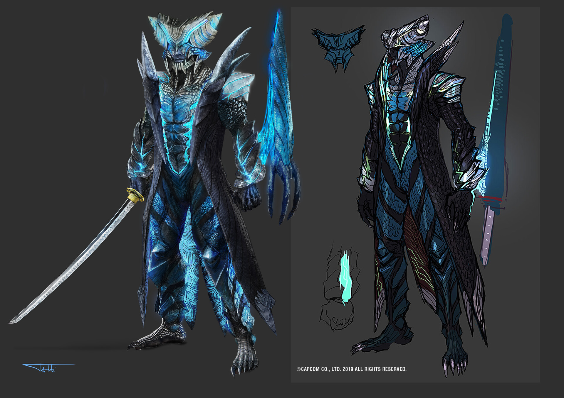 Artstation Vergil Devil Trigger Salvatore Tabbi