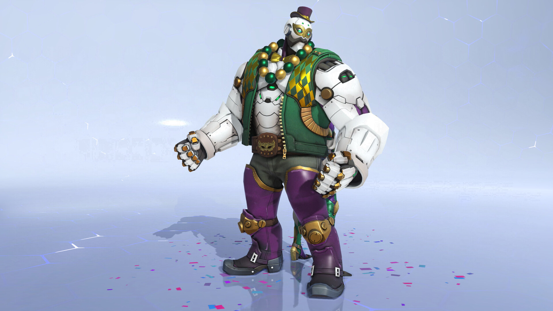 mardi gras ashe overwatch