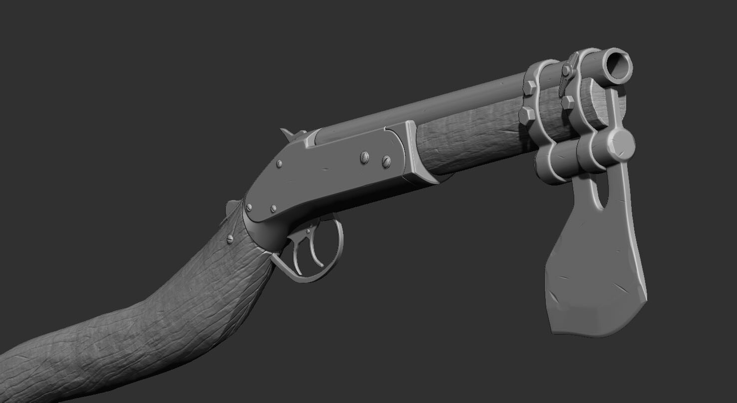Artstation Axegun Able Wu