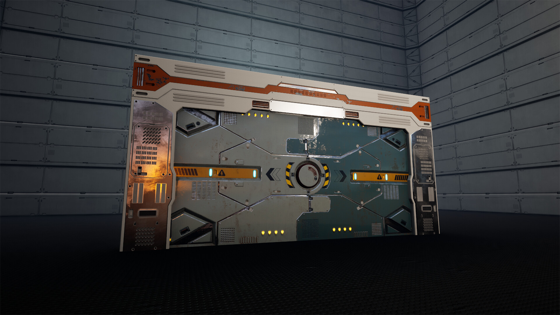 Jaewoo Chung Cyberpunk Style Doors